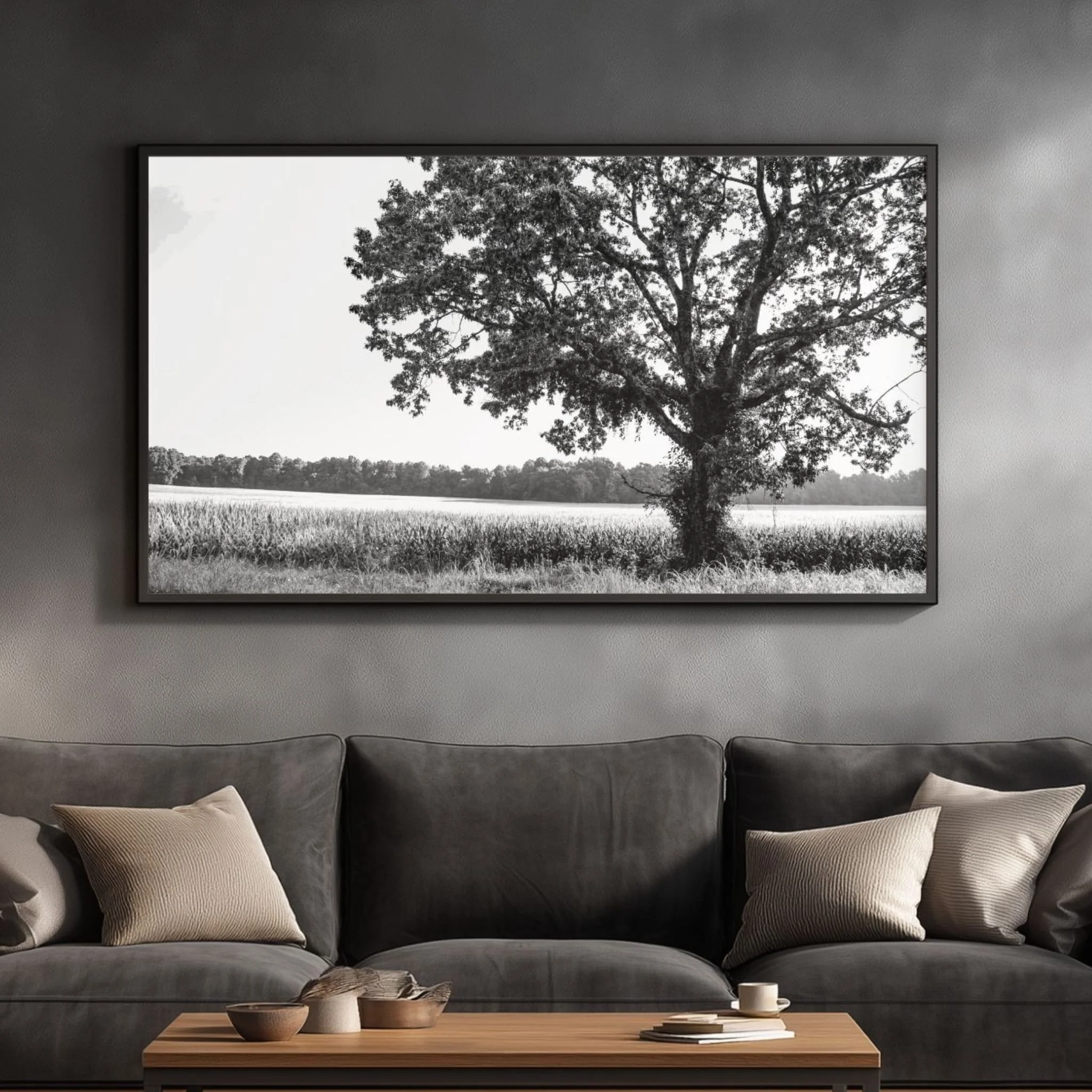 Lonely Tree in Black and White - Digital Download