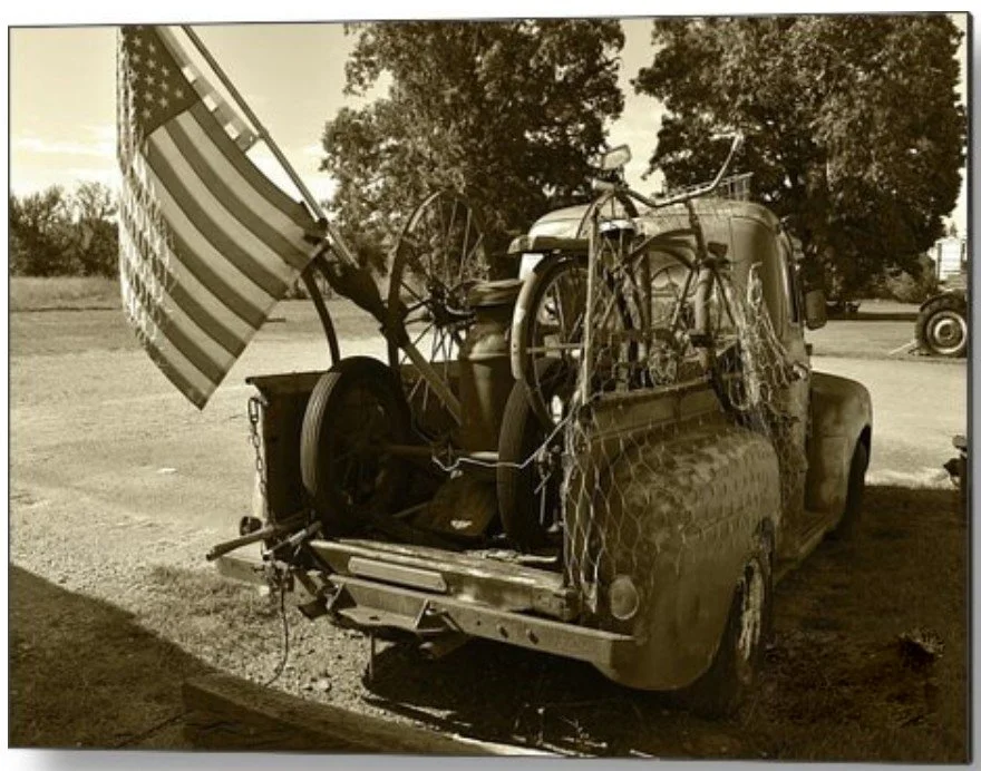 vintage pickup with american spirit - metal.jpg
