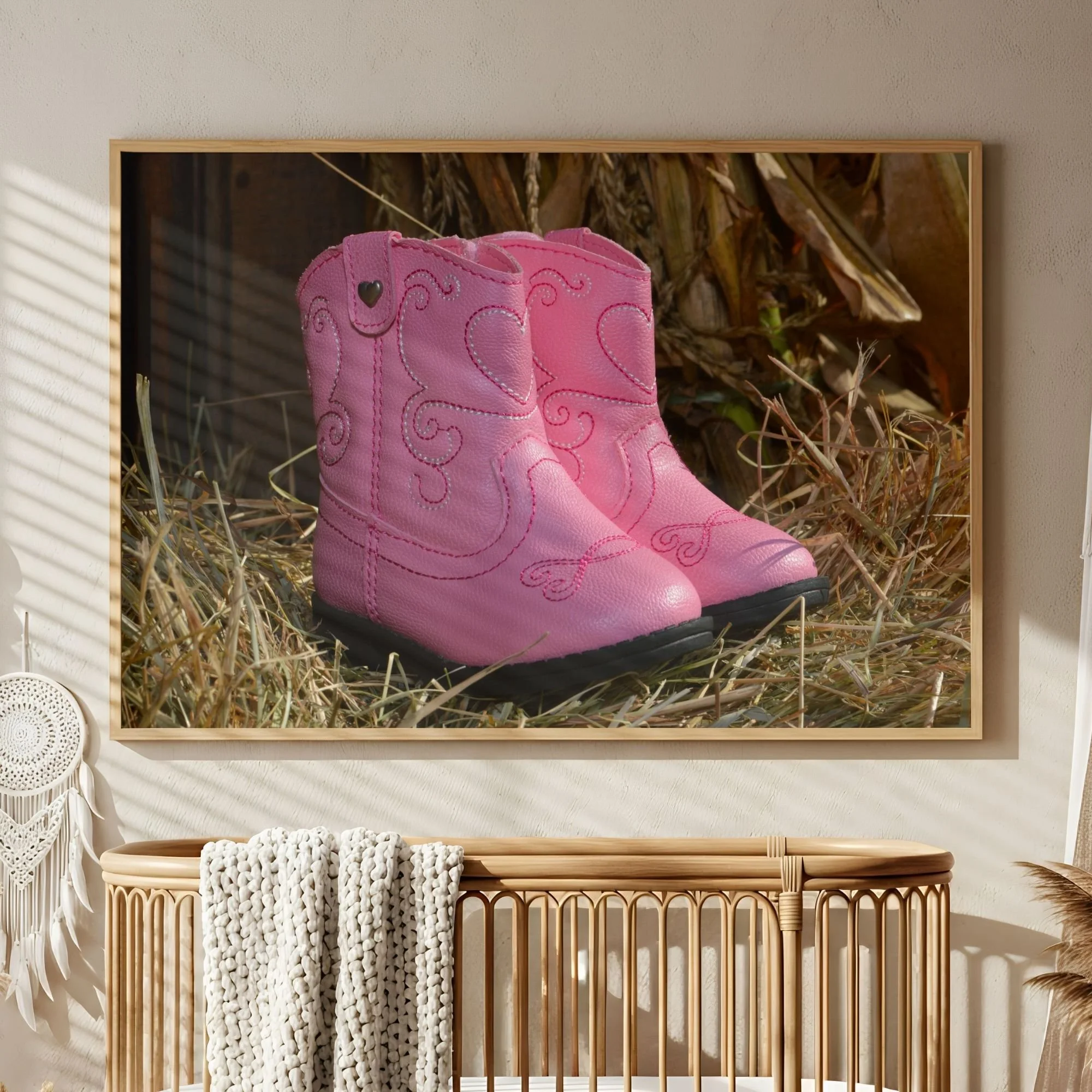 Pink Country Boots - DDL