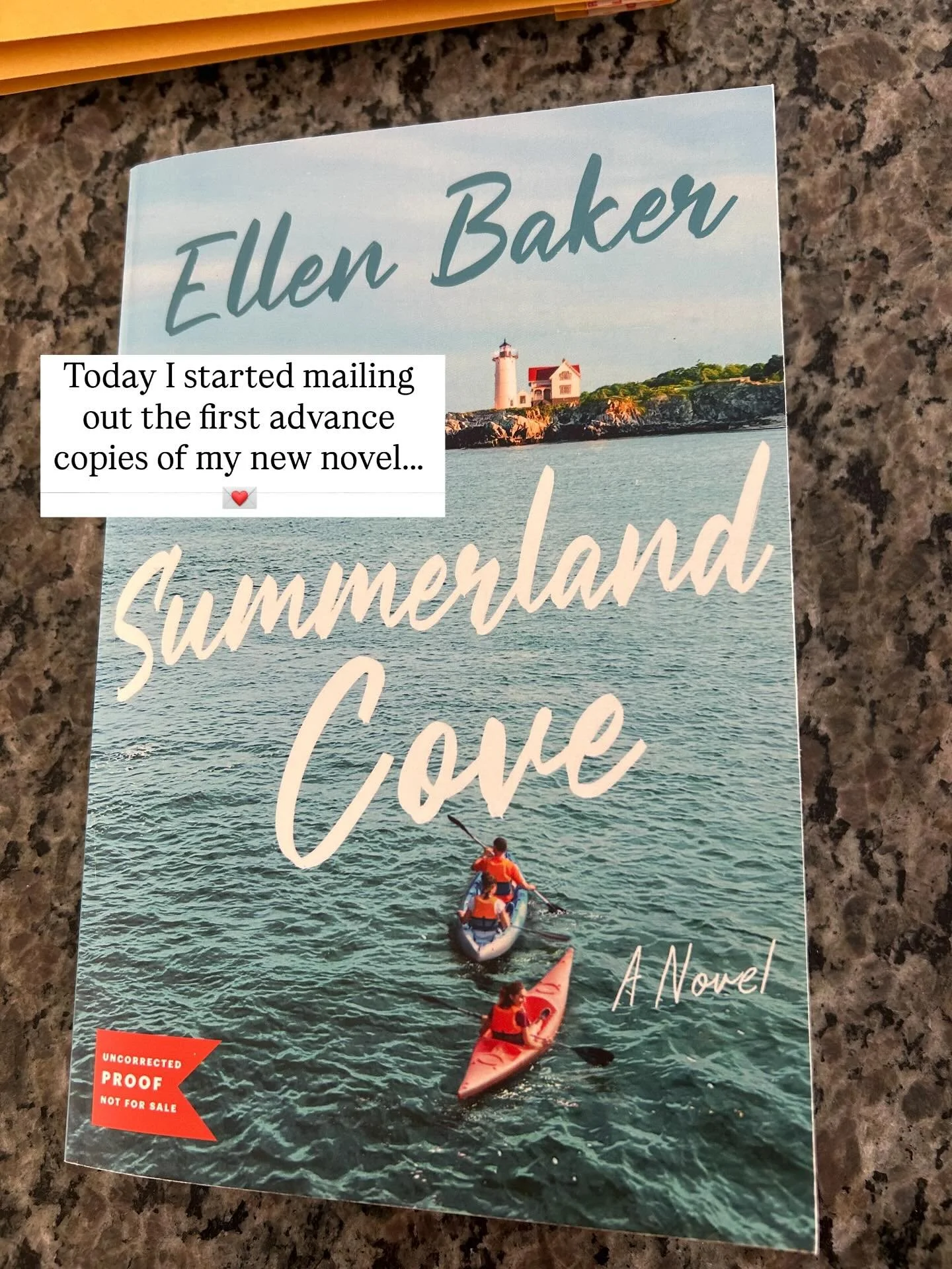 SUMMERLAND COVE is a novel of mothers and marriages, secrets and lies, love and loss, and finding the way back home. Coming June 2! 🎉 I am so excited to share this story with you. Today I sent the first advance copies out! (with assistance from Moxi
