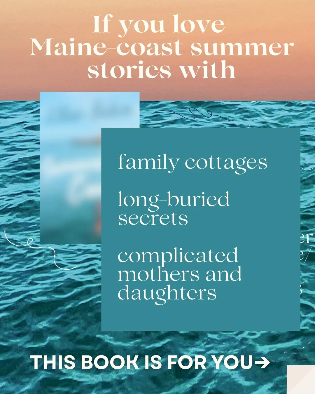 &ldquo;A richly drawn novel of mothers, marriages, and one endearingly messy family, SUMMERLAND COVE beautifully evokes the crisp air and rocky beaches of coastal Maine, while poignantly revealing how complicated histories can shape the present in un