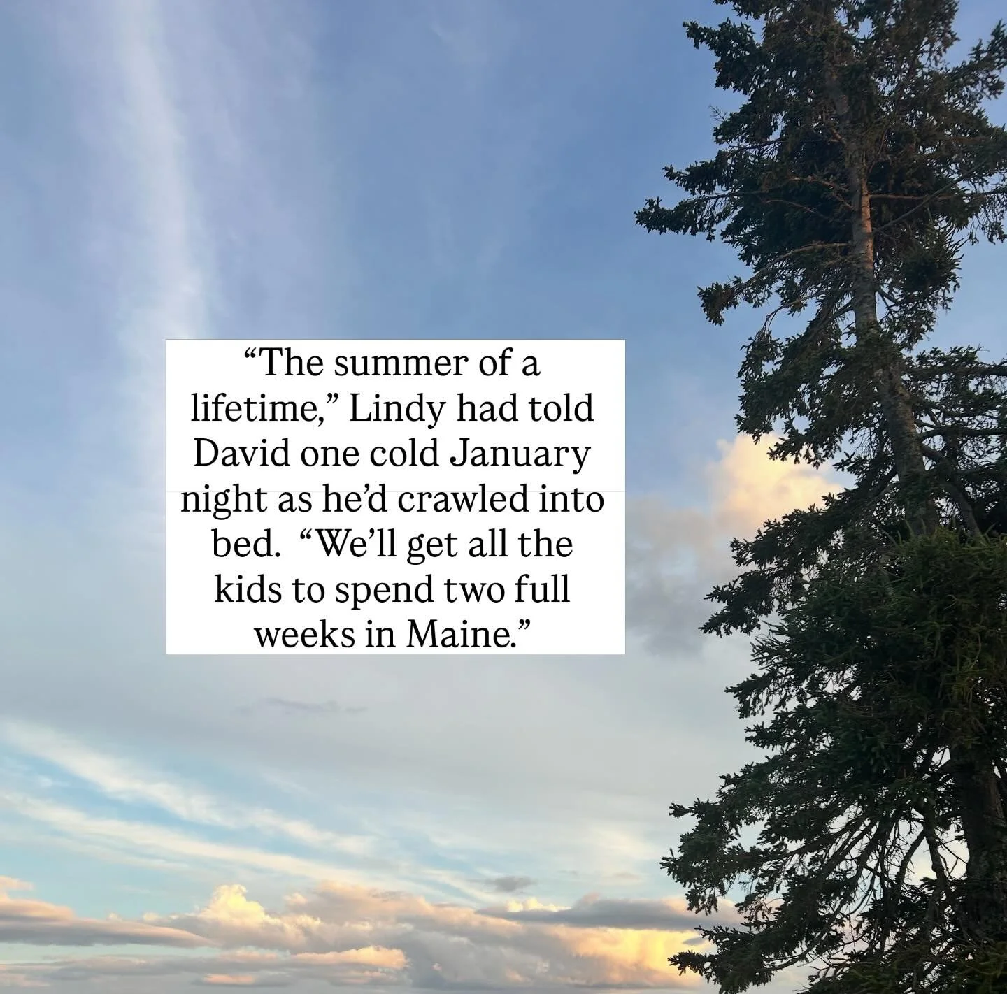 I feel like we all have moments in our relationships like this &mdash; when we assume things and hear what we want to hear. My characters Lindy and David have more than most! 💙💔 I loved writing about their relationship from the time they met as tee