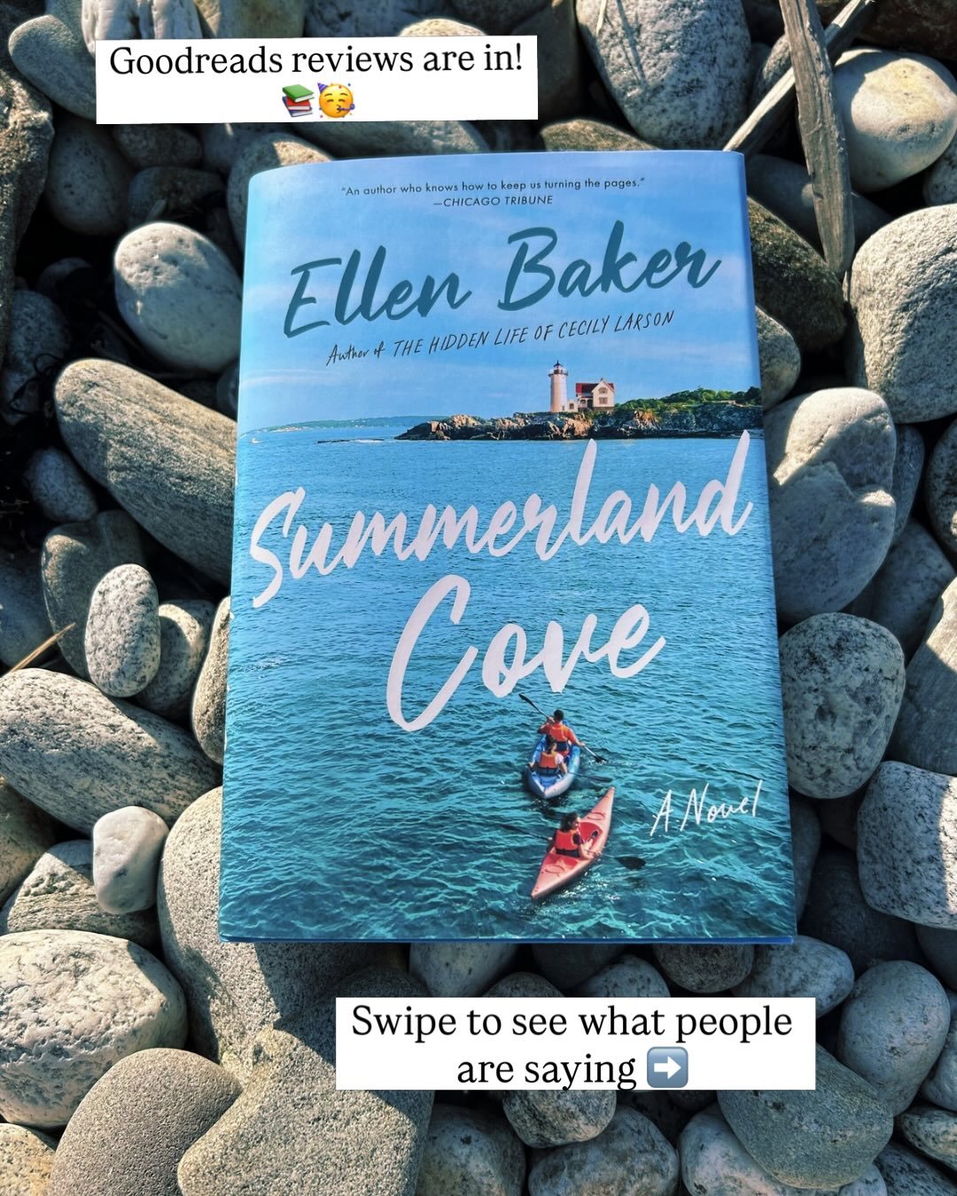 Goodreads reviews are in! 📚🥳 Thank you so much to everyone who has read and reviewed so far! 🙏💙

SUMMERLAND COVE arrives June 2 🌊

Maine coast cottage, family drama, second chances, past and present intertwined ❤️&zwj;🩹✨

#summerlandcove #summe