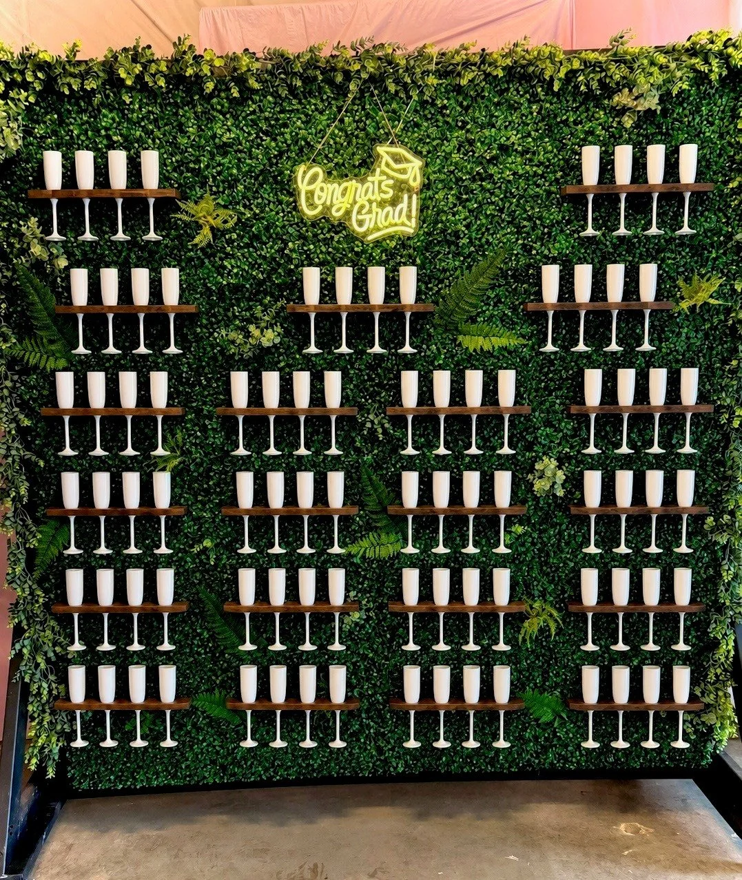 The Signature Sip - Champagne Wall