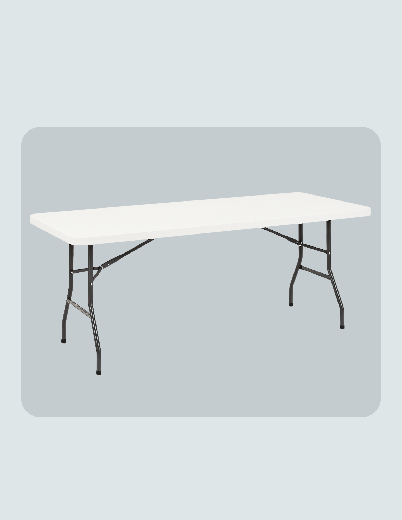 Rectangle Plastic Folding Table (6ft)