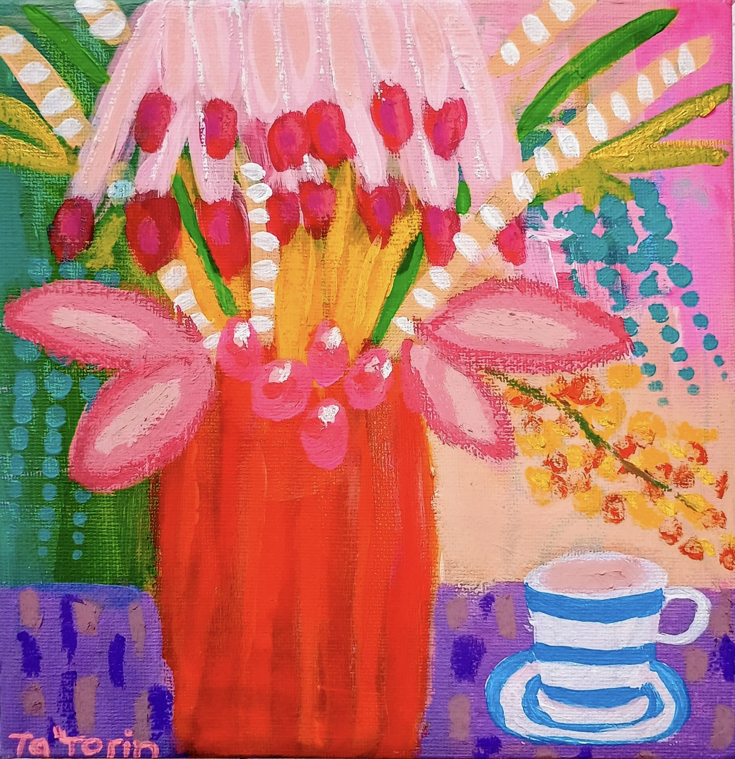 Turquoise Blooms And Heartfelt Hughes