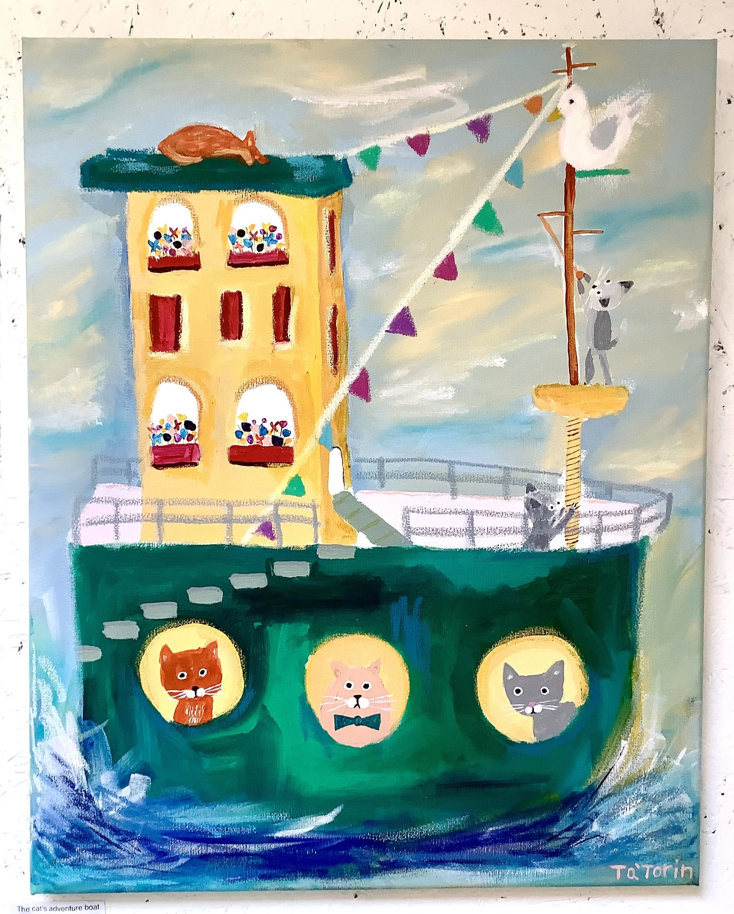 The Cat's Adventure Boat