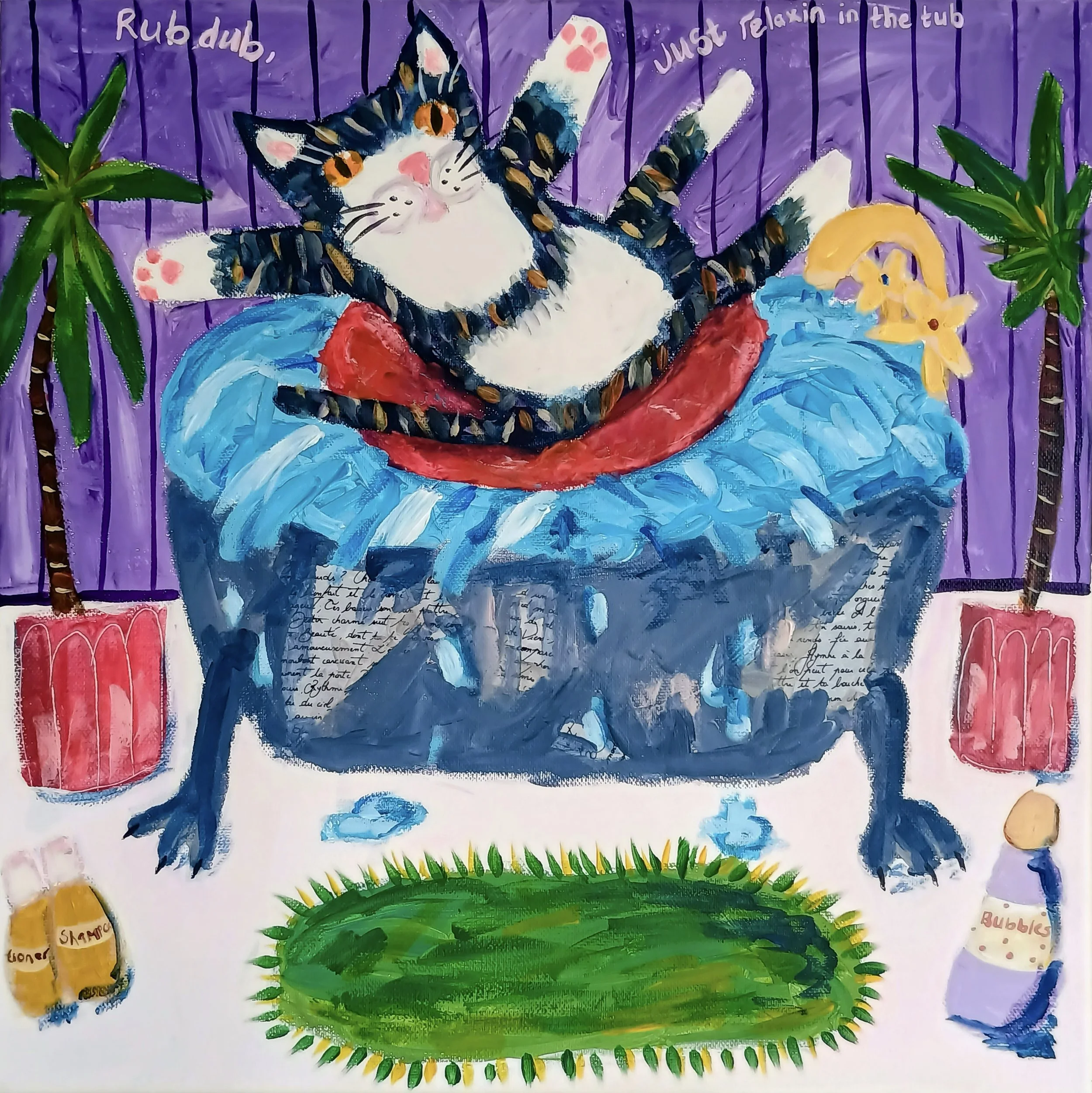 Rub Dub, Just Relaxin' in the Tub