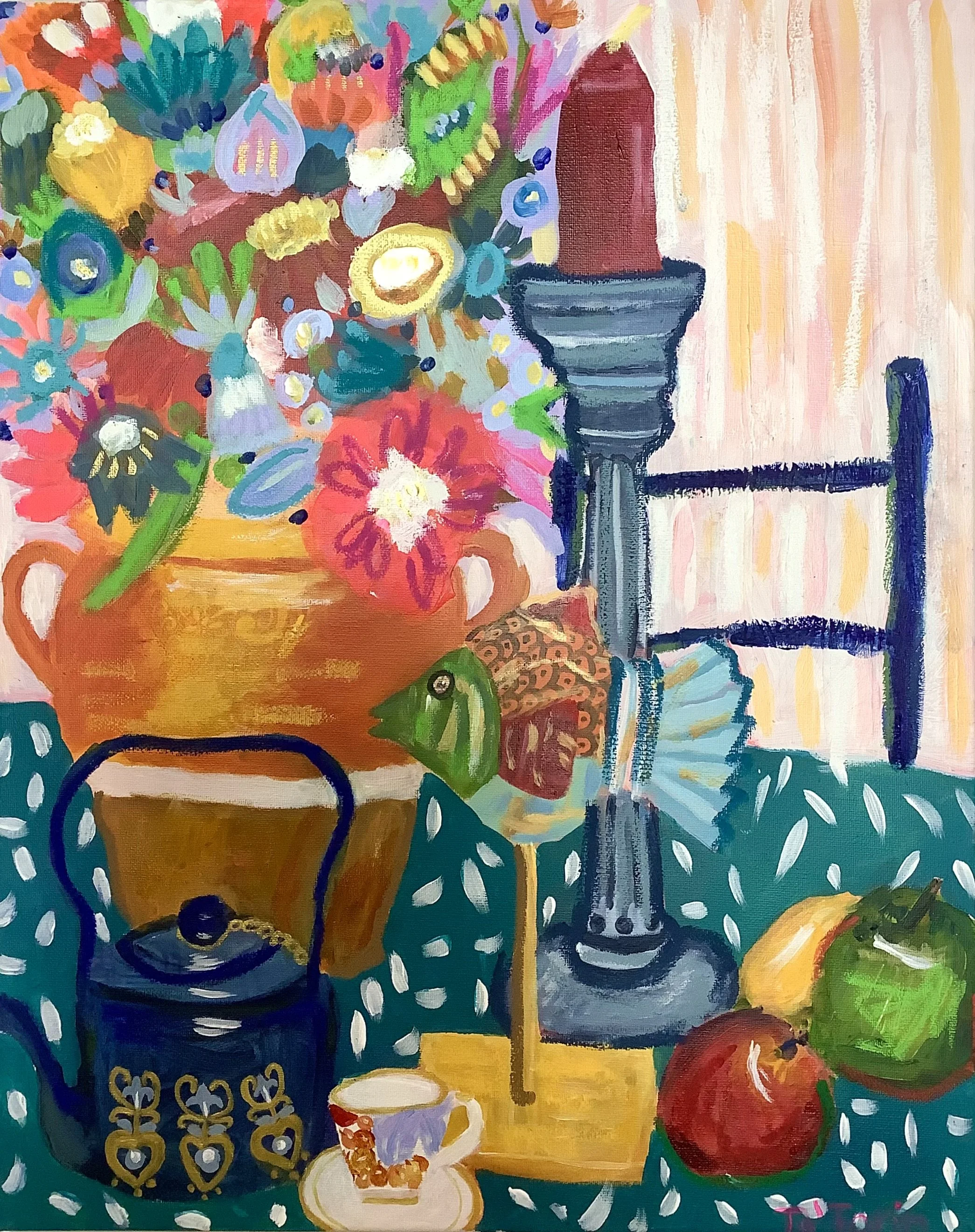 The Blue Teapot And The Dancing Fish