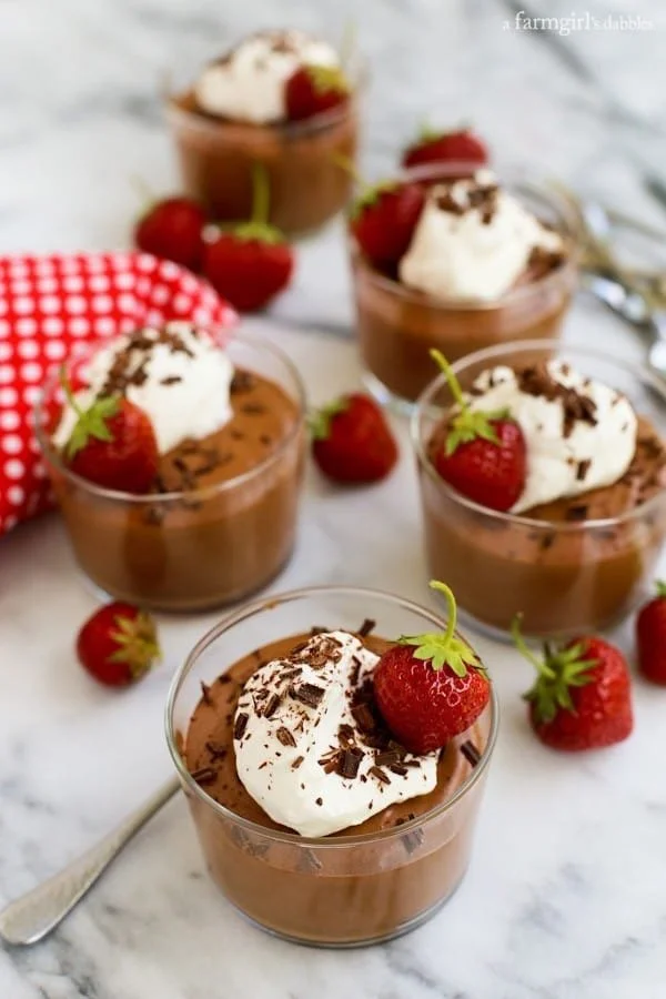 ⭐ Chocolate Mousse Bowls
