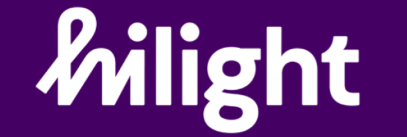 Hilight logo – Early-stage SaaS client of NWK Strategies.