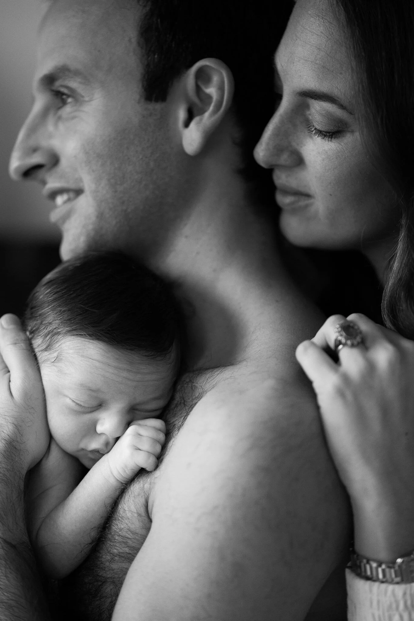 best Newborn baby photographer black and white