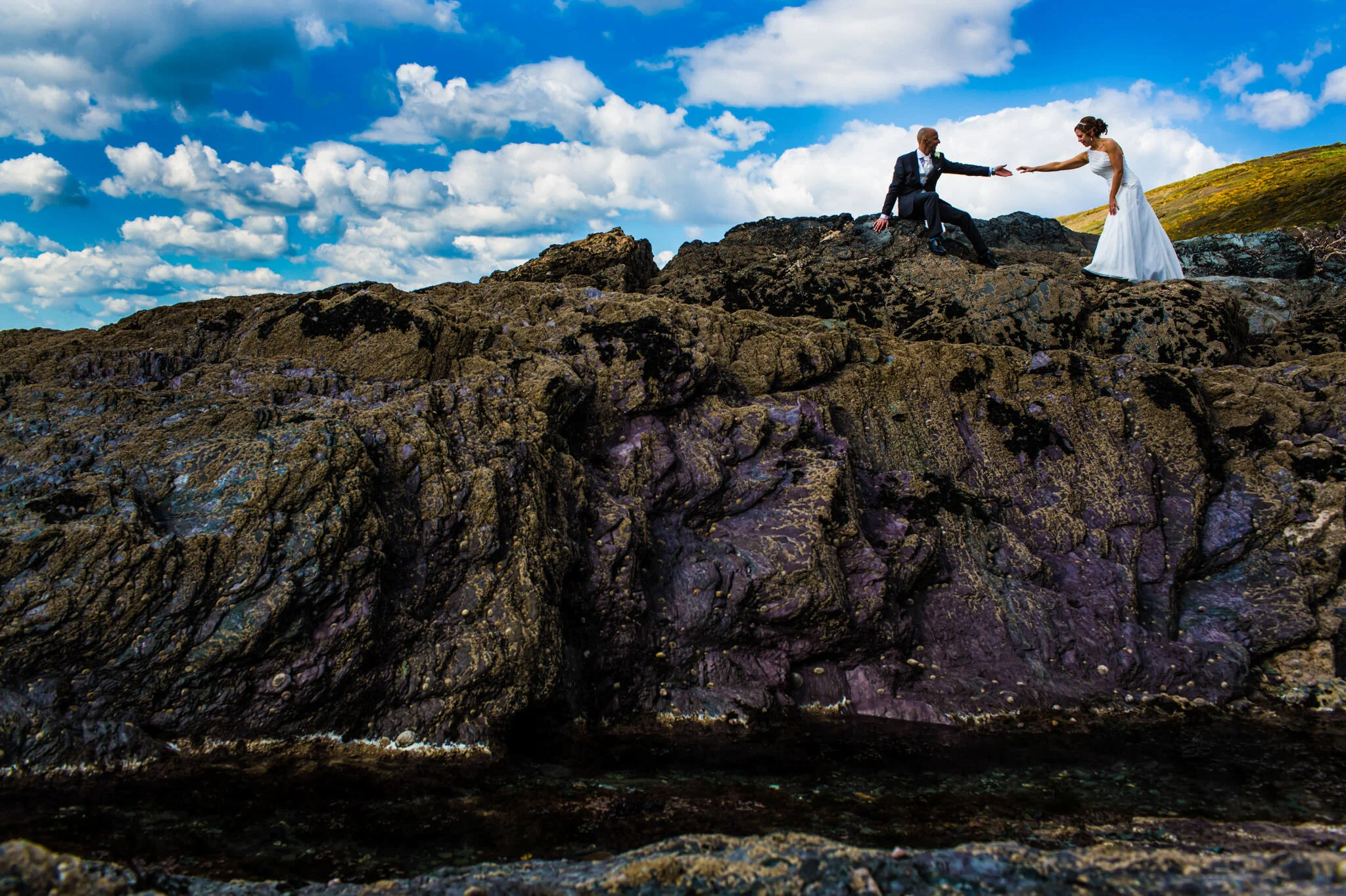 Wedding Photographer Polhawn Fort