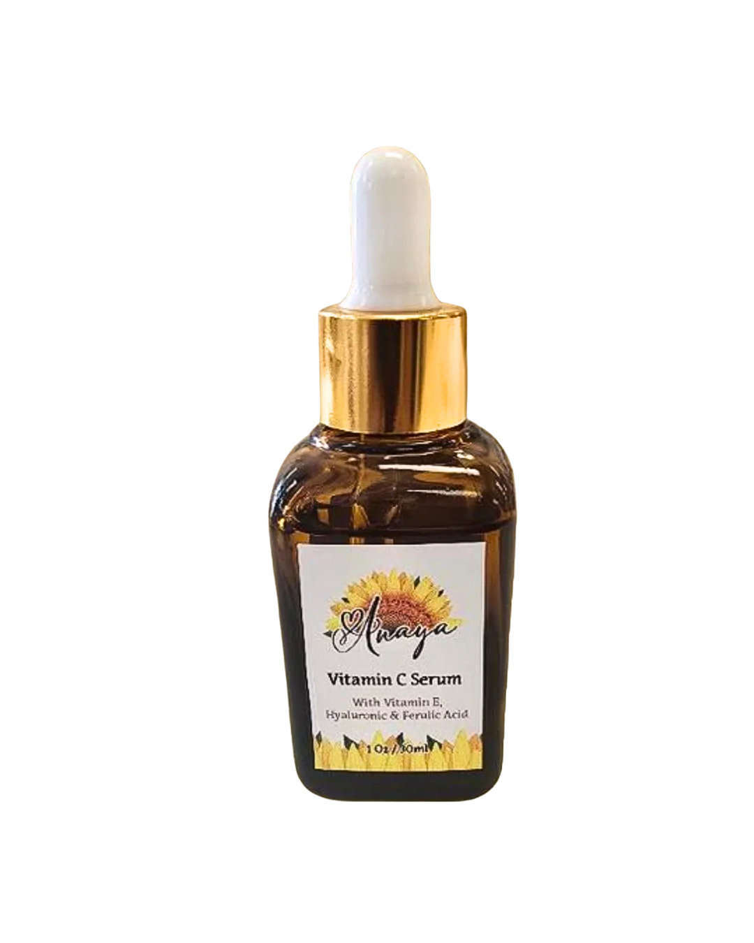 Anaya Vitamin C Serum with Hyaluronic Acid for Brightness & Hydration