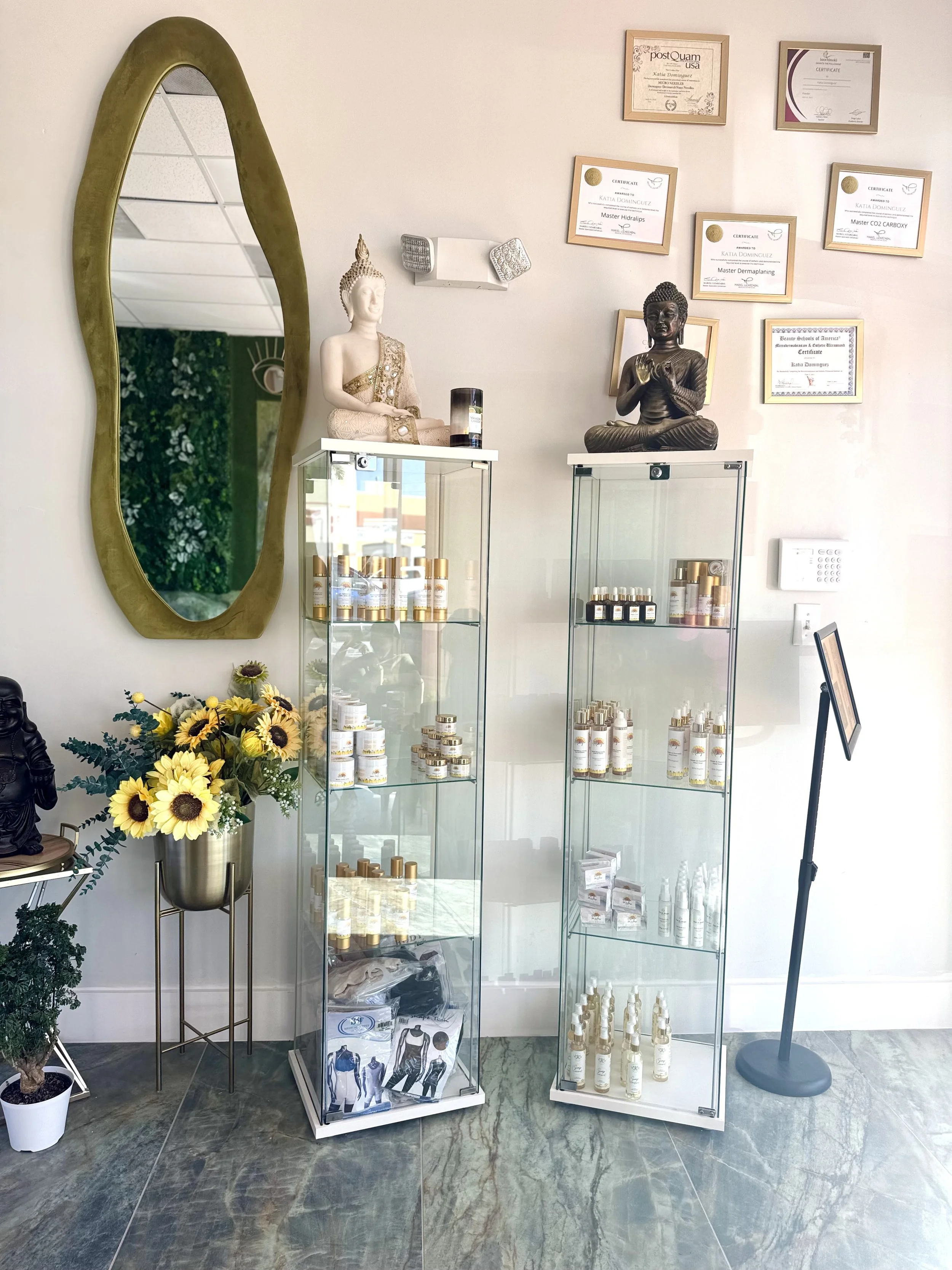 Kathy's Excellent Spa Entrance