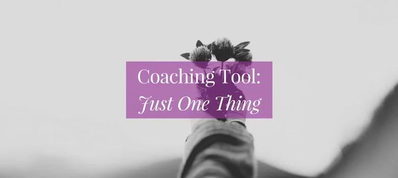 #107: Just One Thing