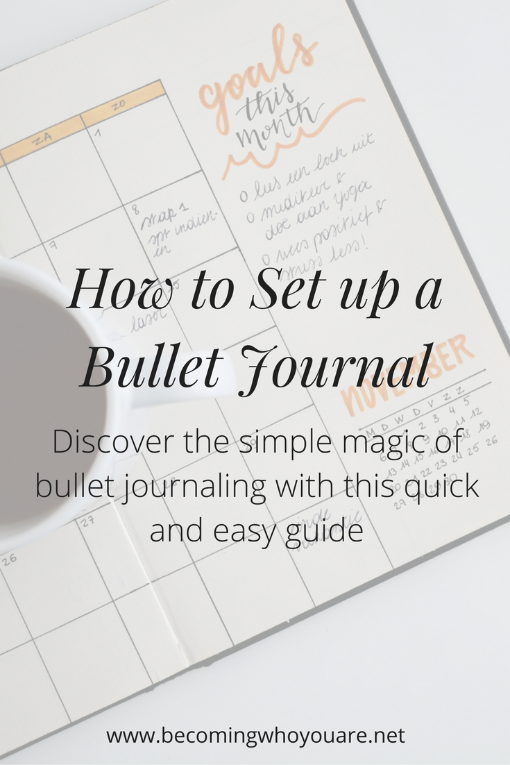 Bullet Journaling 101: How to Set up a Bullet Journal
