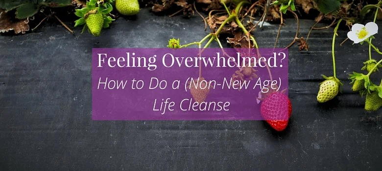 Feeling Overwhelmed? How to Do a (Non-New Age) Life Cleanse