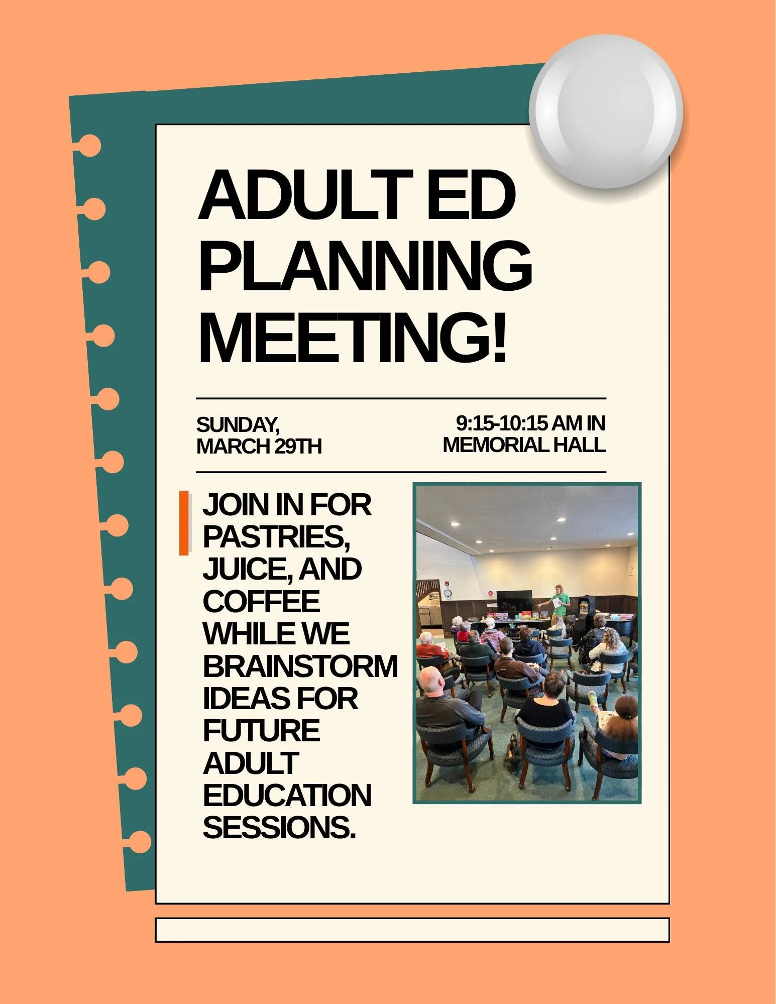 Adult Ed Planning Meeting