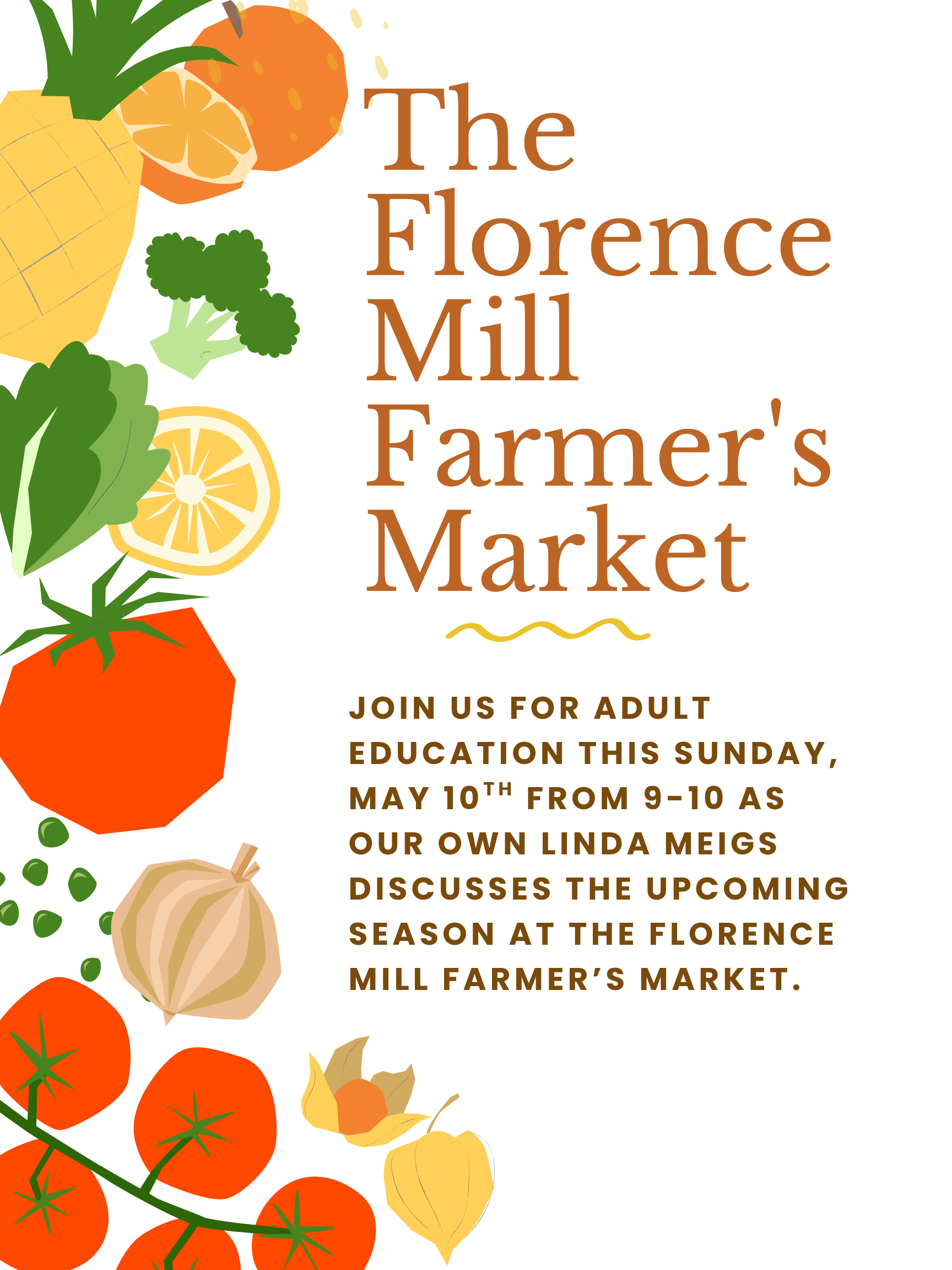 Adult Ed- The Florence Mill Farmer's Market