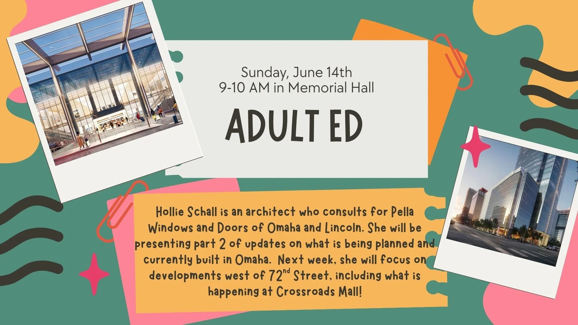 Adult Ed - Hollie Schall pt. 2