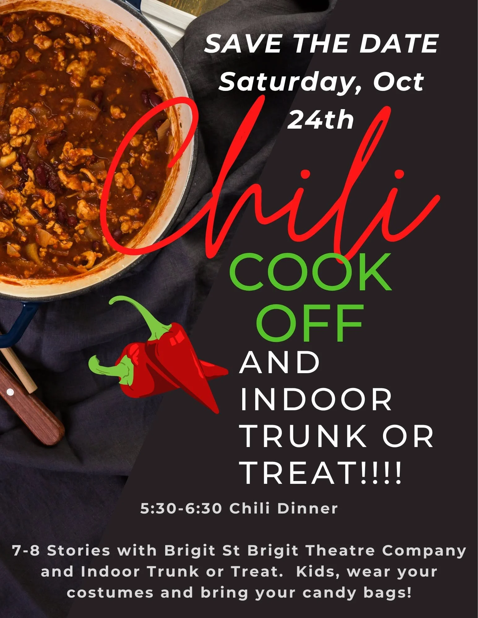 Indoor Trunk-or-Treat and Chili Cook-Off
