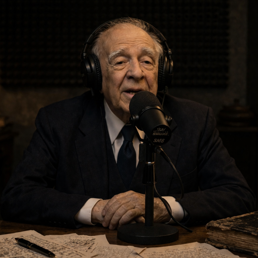 The Labyrinth That Knows You Are Inside It: Interviewing Jorge Luis Borges