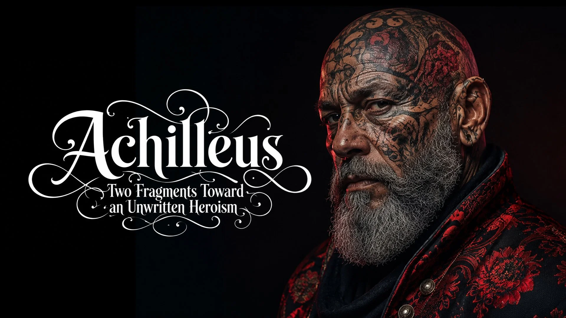 Libretto: Friedrich I / Achilleus, Two Fragments Toward an Unwritten Heroism