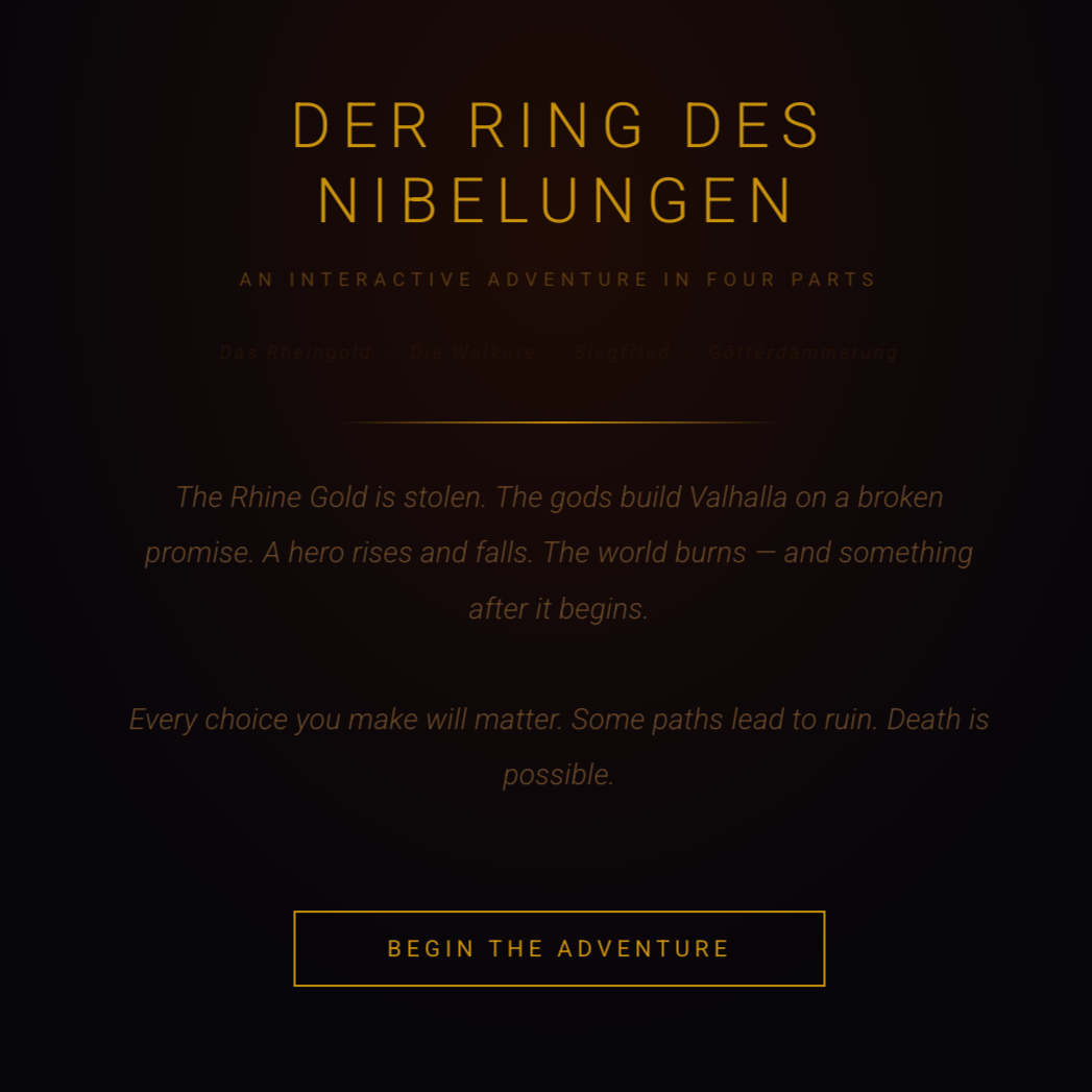 Fighting Fantasy: Der Ring Des Nibelungen