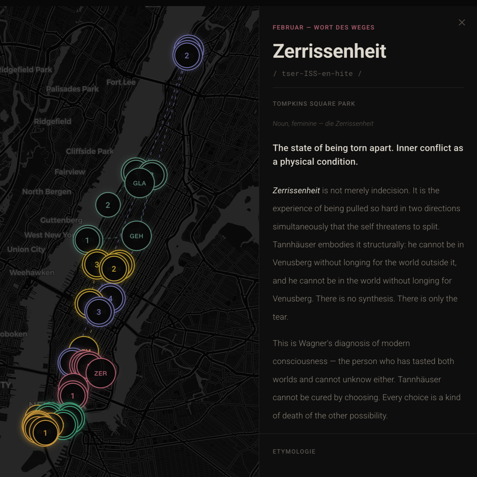 Monthly Libretto &amp; Language Mapping