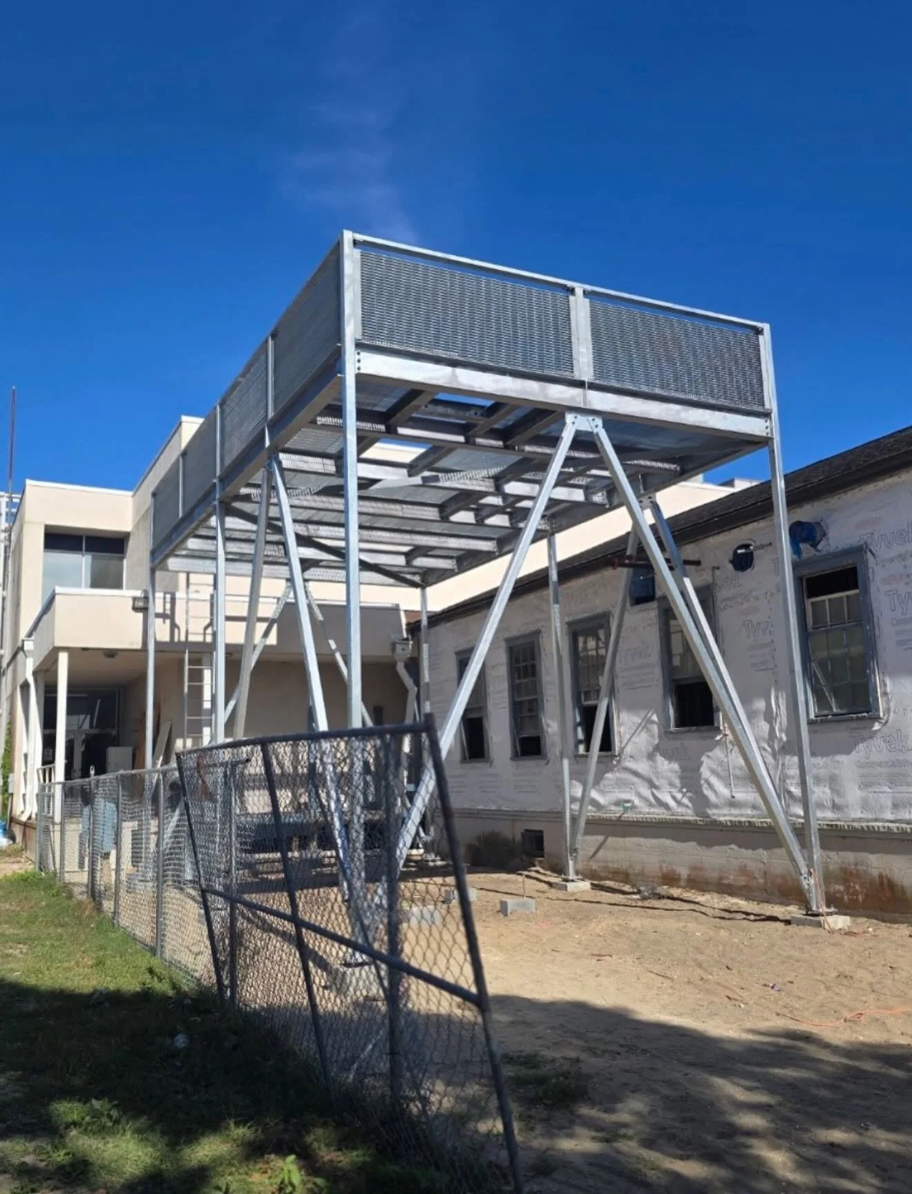 Custom made structural steel project