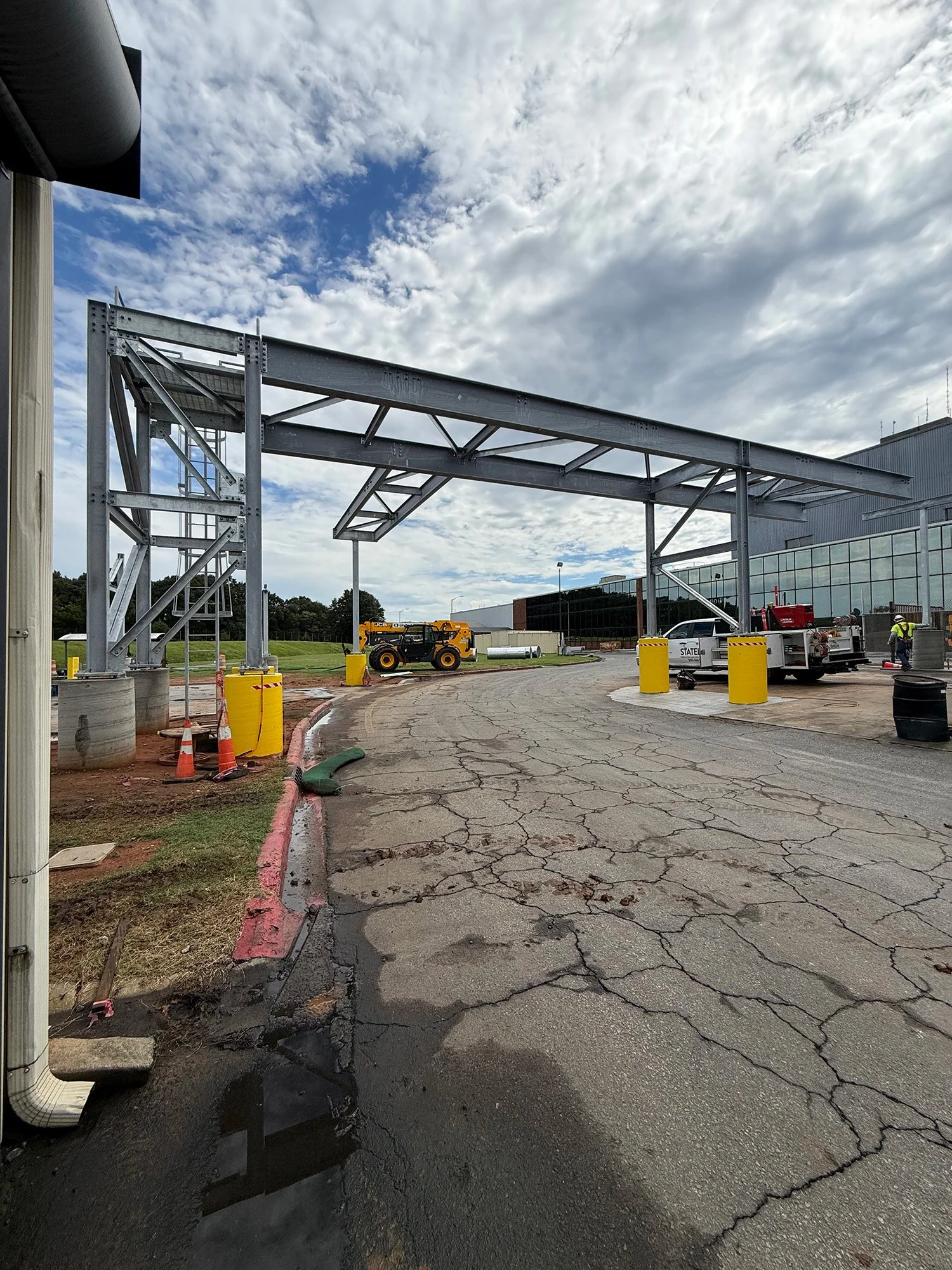 Industrial steel fabrication and welding