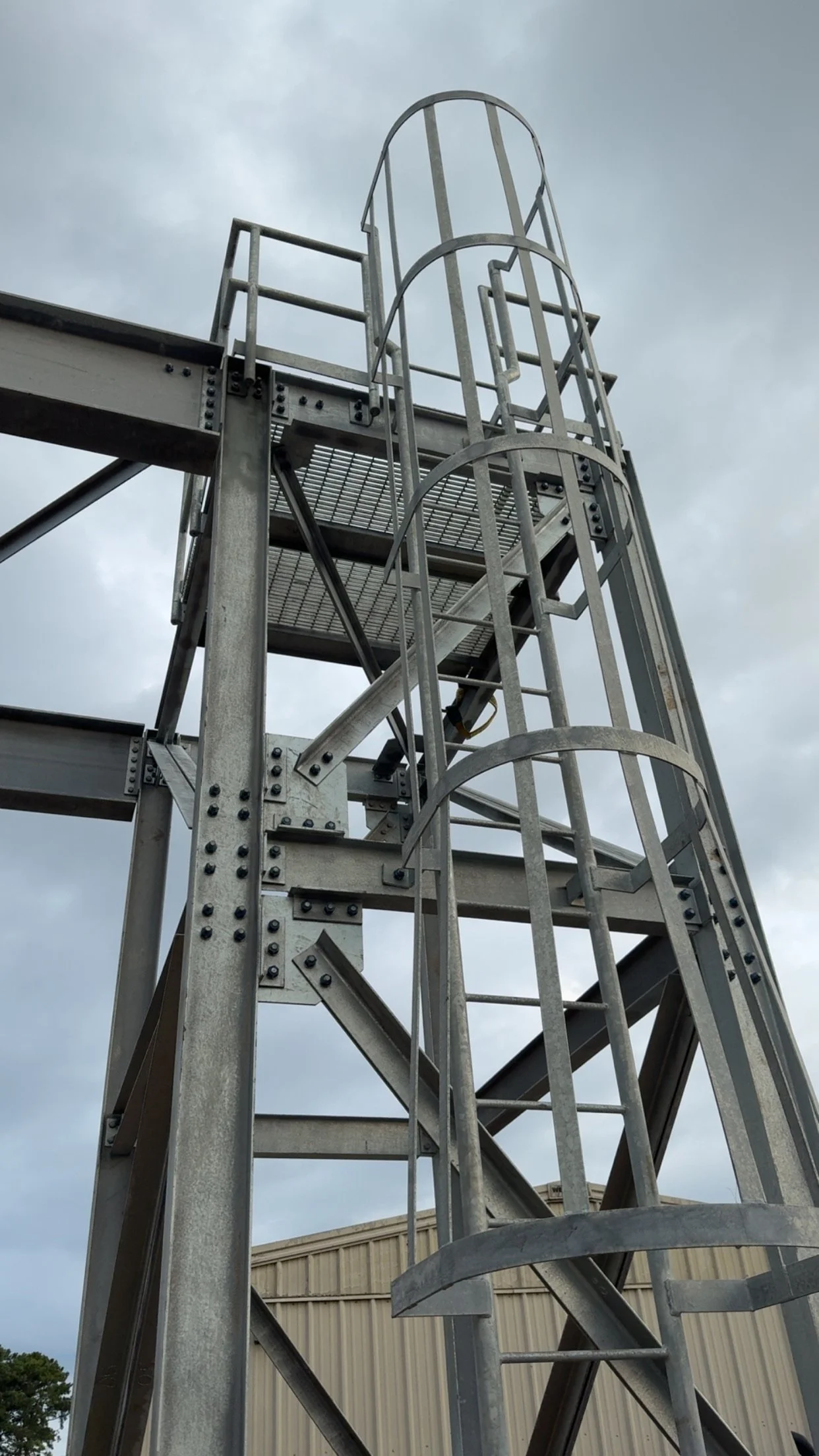 Custom steel fabrication and welding project