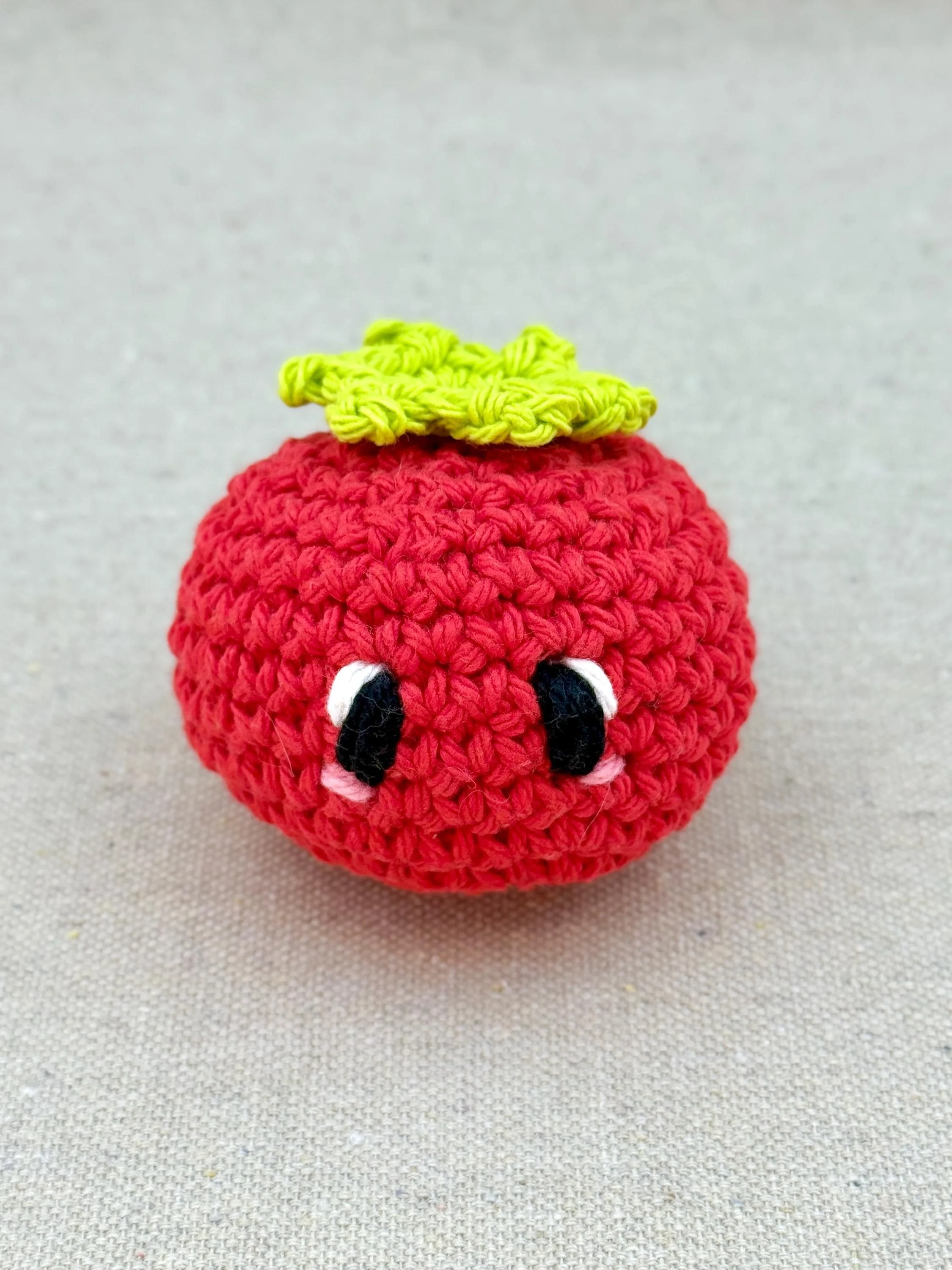 Eco-Friendly Amigurumi Tomato Plush