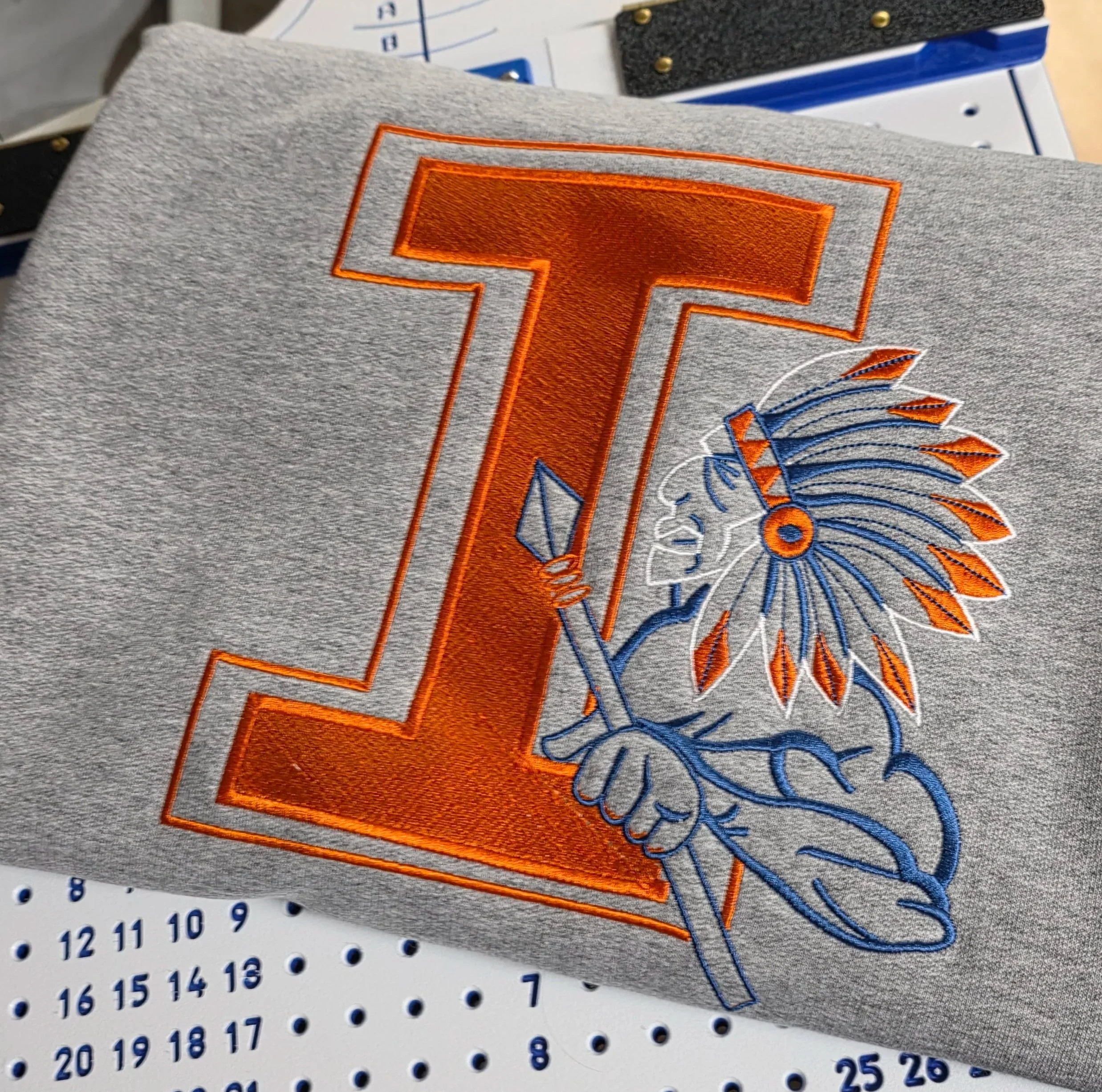 Chief Embroidered crewneck