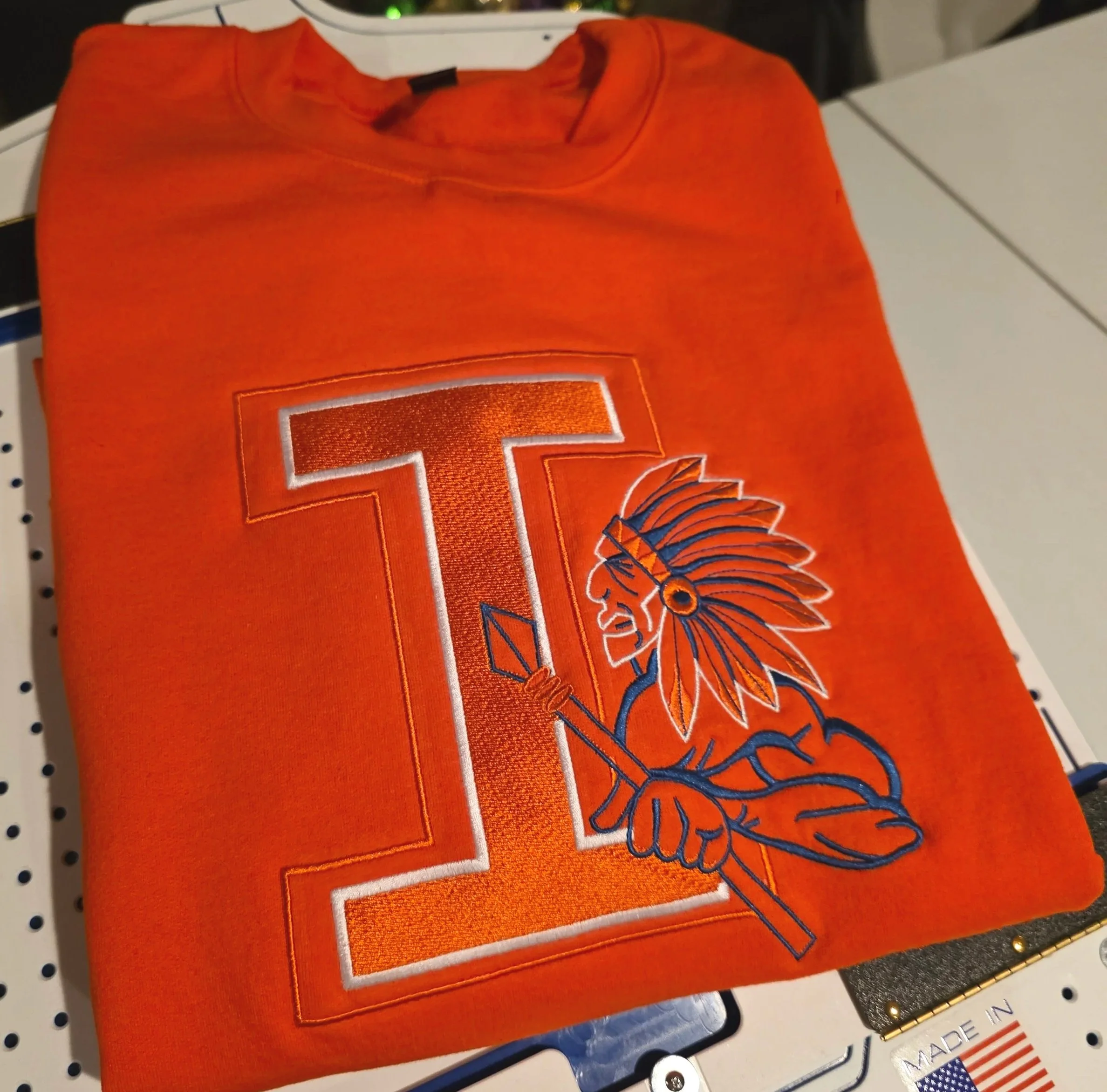 Chief Embroidered crewneck