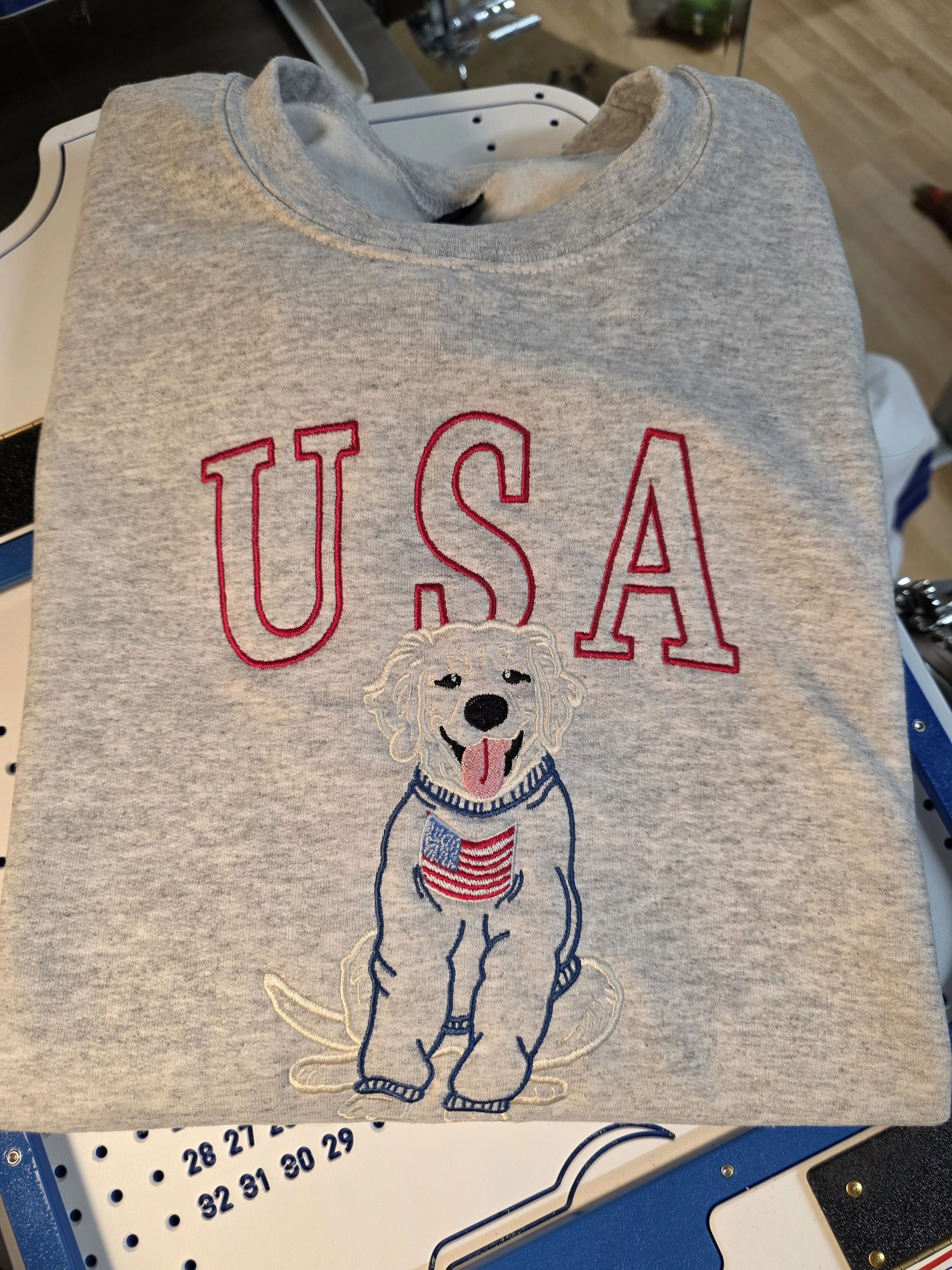 USA Pup Crewneck