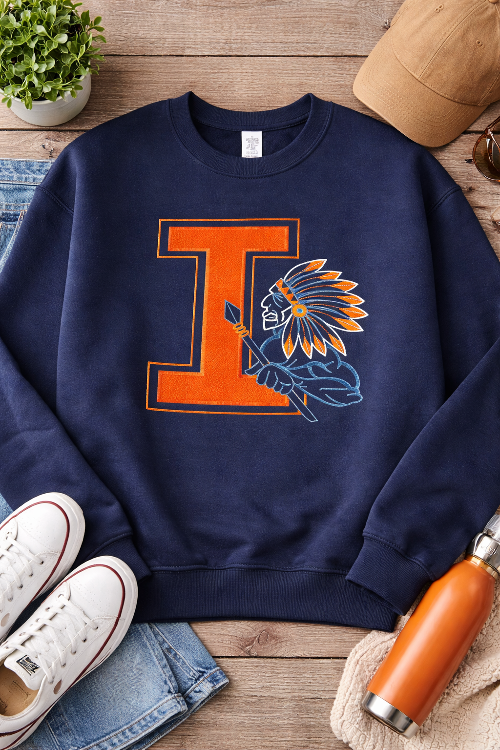 Chief Embroidered crewneck