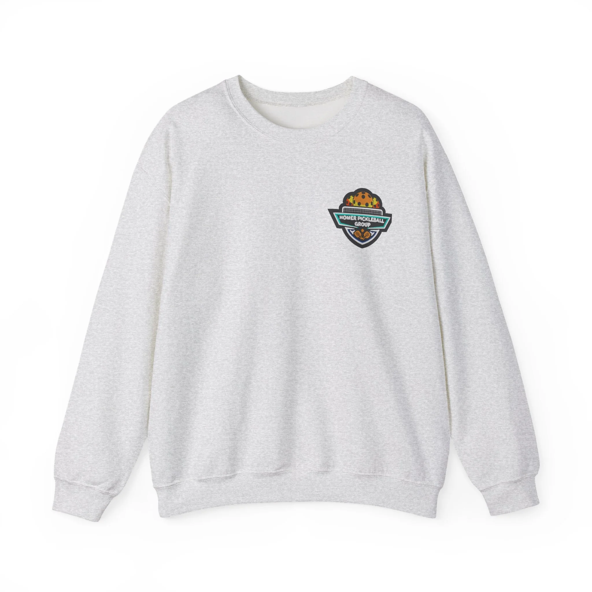 Cozy Embroidered Pickleball Sweatshirt