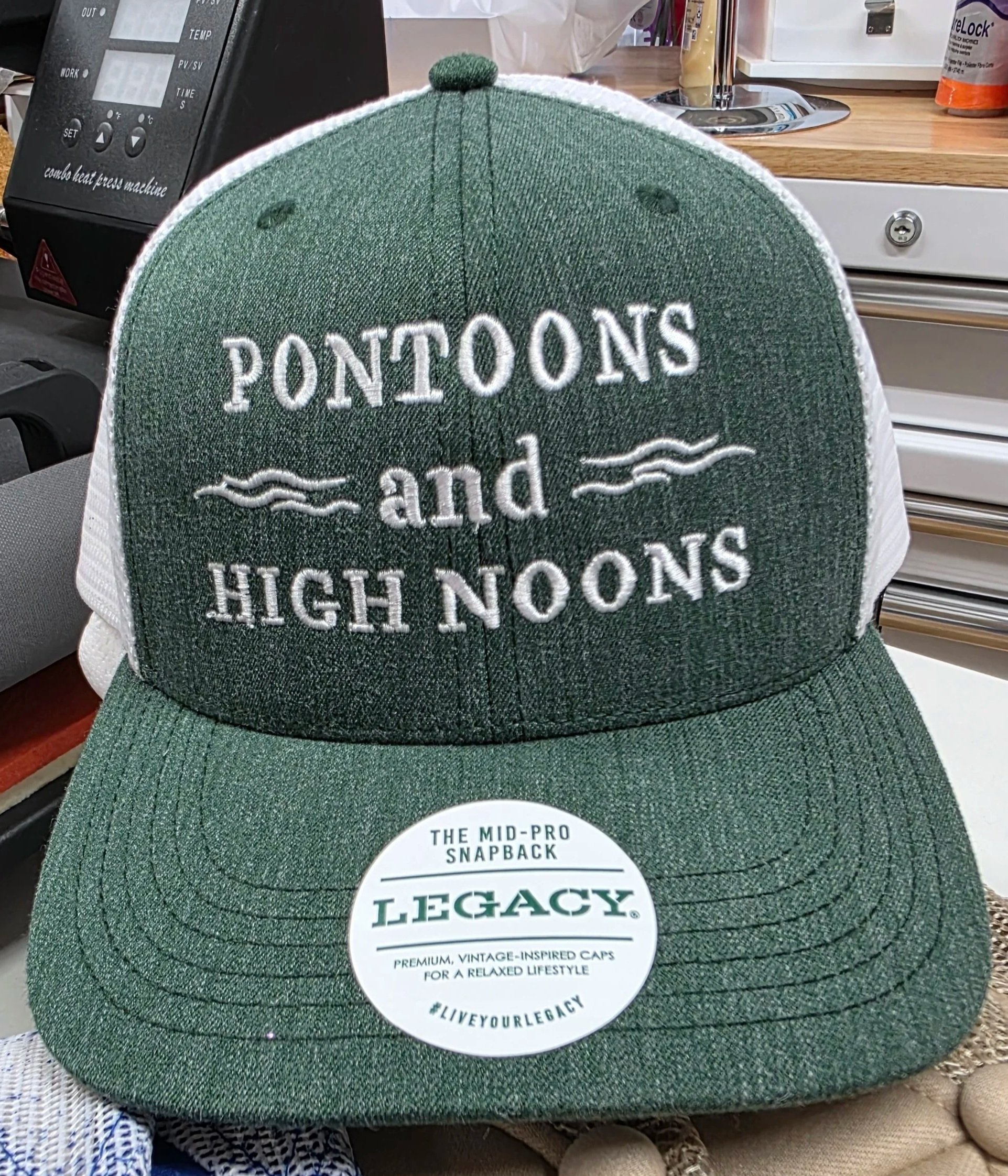 Pontoons and High Noons cap