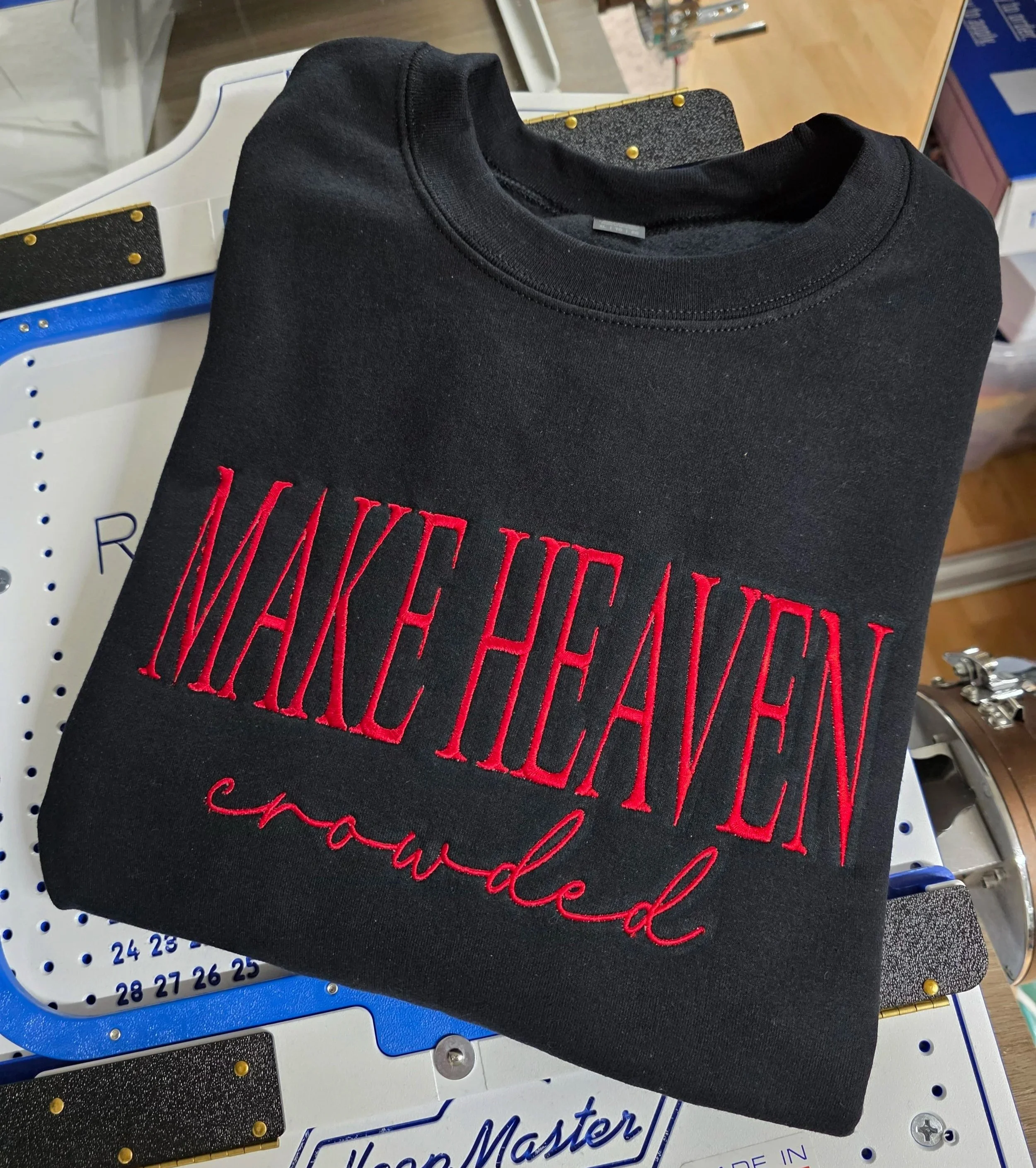 Make Heaven Crowded Crewneck