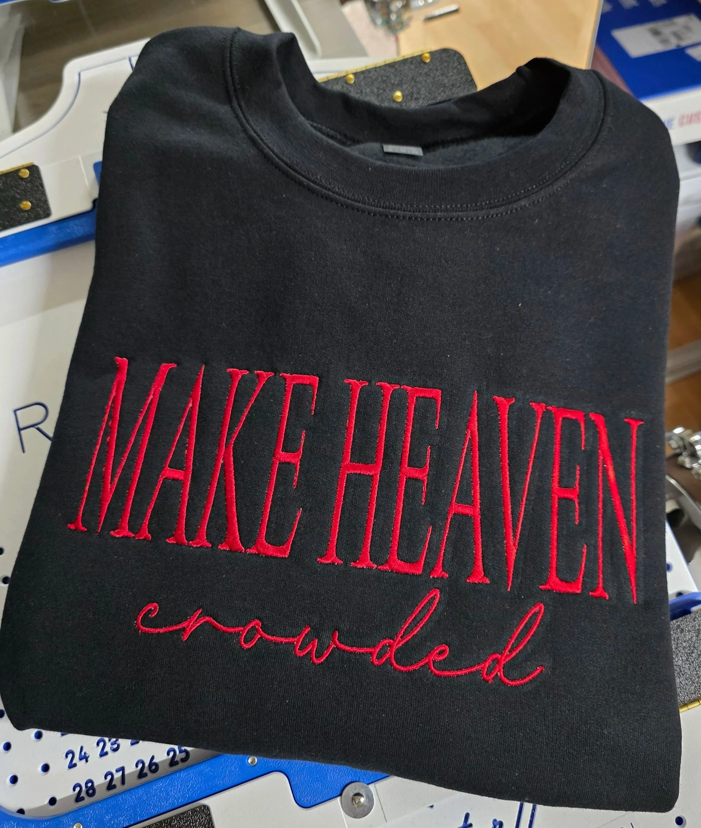Make Heaven Crowded Crewneck