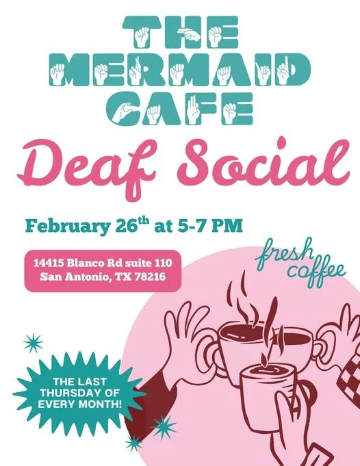 Mermaid Cafe 1st Deaf Social