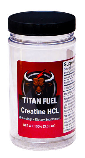 Titan Fuel Creatine HCL – Premium Jar (100g)