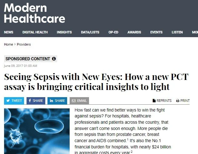 Sponsored content for Roche Diagnostics (Copy)