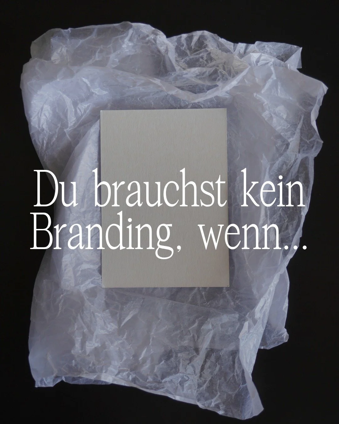 Du brauchst kein Branding, wenn&hellip;

&hellip;du bereits voll ausgebucht bist, nur Traumkund:innen anziehst und dein Auftritt sich schon zu 100 % nach dir anf&uuml;hlt.

Aber wie viele Selbstst&auml;ndige k&ouml;nnen das gerade wirklich von sich s