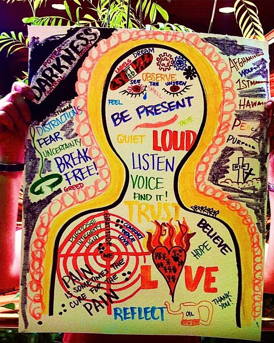 Be present.  Listen. 