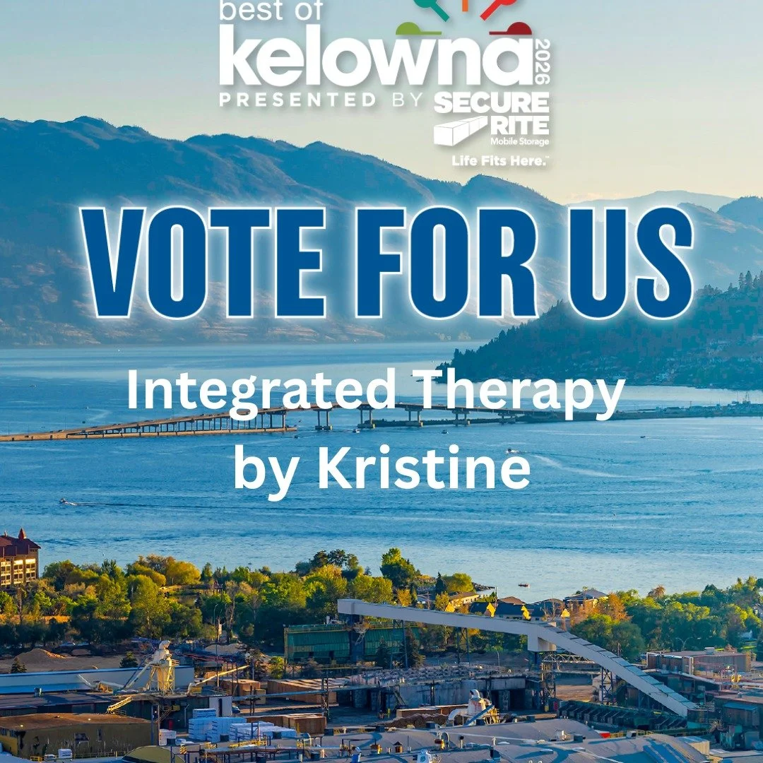 Voting is open until 3pm this afternoon. If you would like to help in supporting the work I do I would greatly appreciate your vote for Best of Kelowna!

Thanks so much.
Kristine