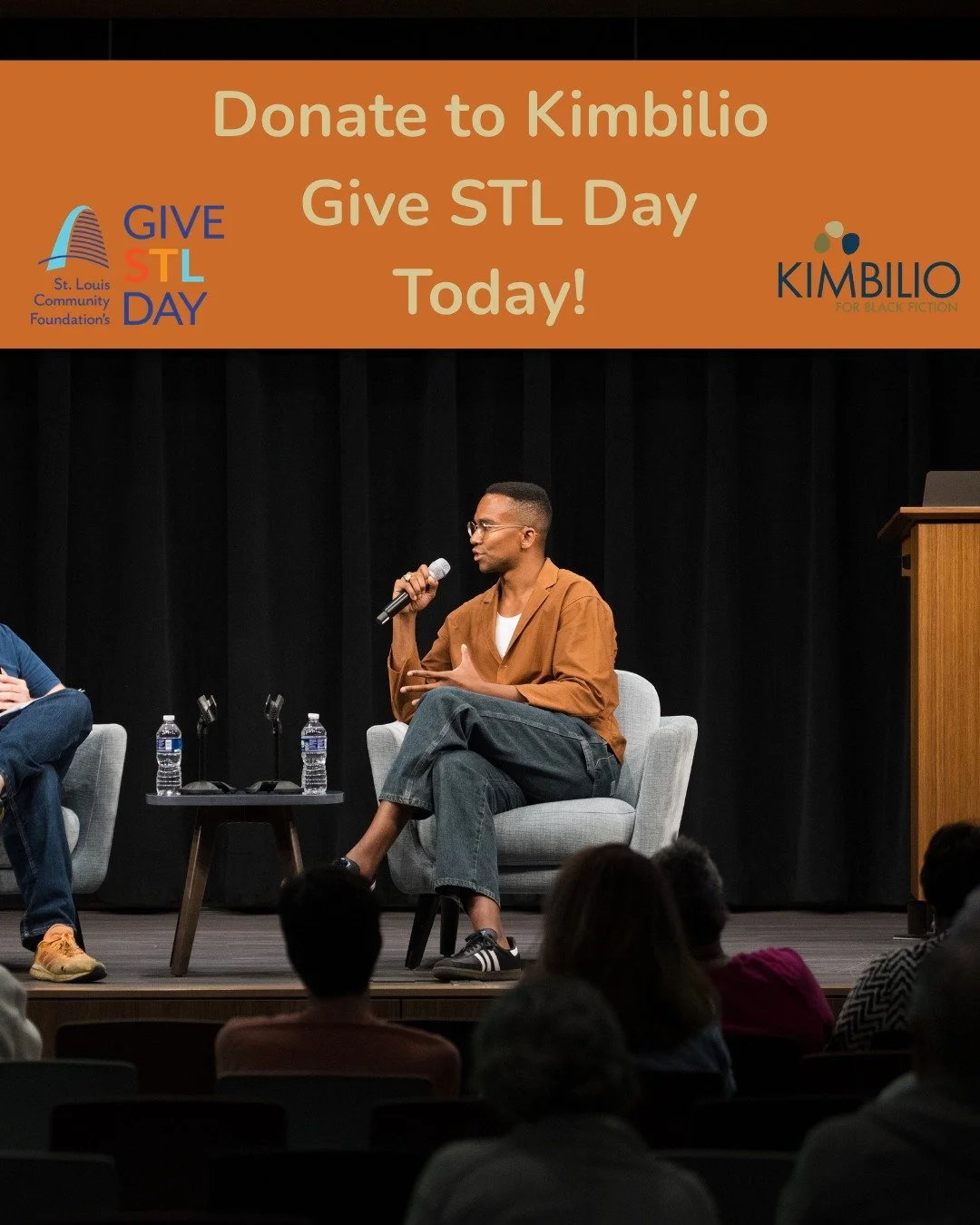 WAKE UP, IT'S POWER HOUR! Today is St. Louis Gives Day. If you haven't already, please consider making a gift to Kimbilio today. 

The power hours are at 9, 12, 3, and 9 pm which means gifts during these hours put the organization in a lottery to unl