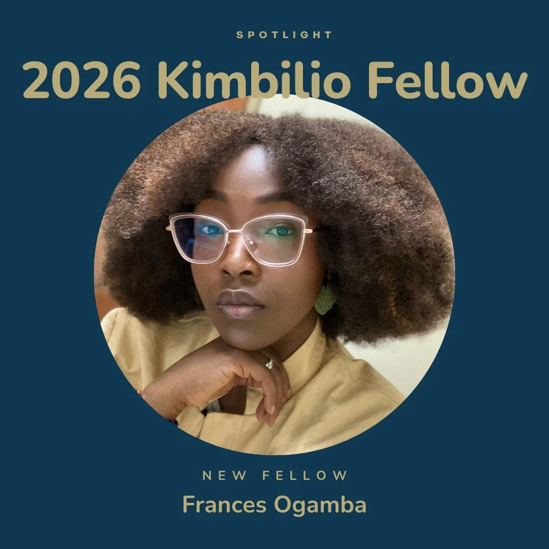 Let's give a warm Kimbilio welcome to Francees Ogamba, one of our new 2026 Fellows!

My name is Frances Ogamba, an essayist, editor, and a PhD student at the University of Missouri, Columbia. I completed my MFA in creative writing at the University o